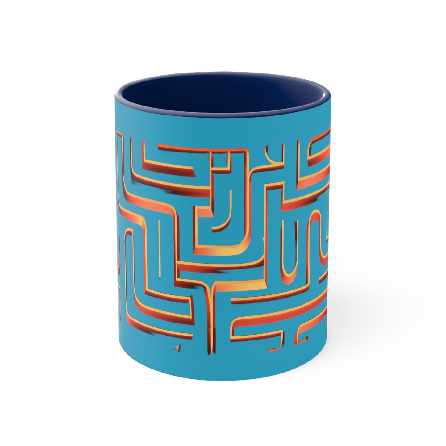 Maze on Turquoise