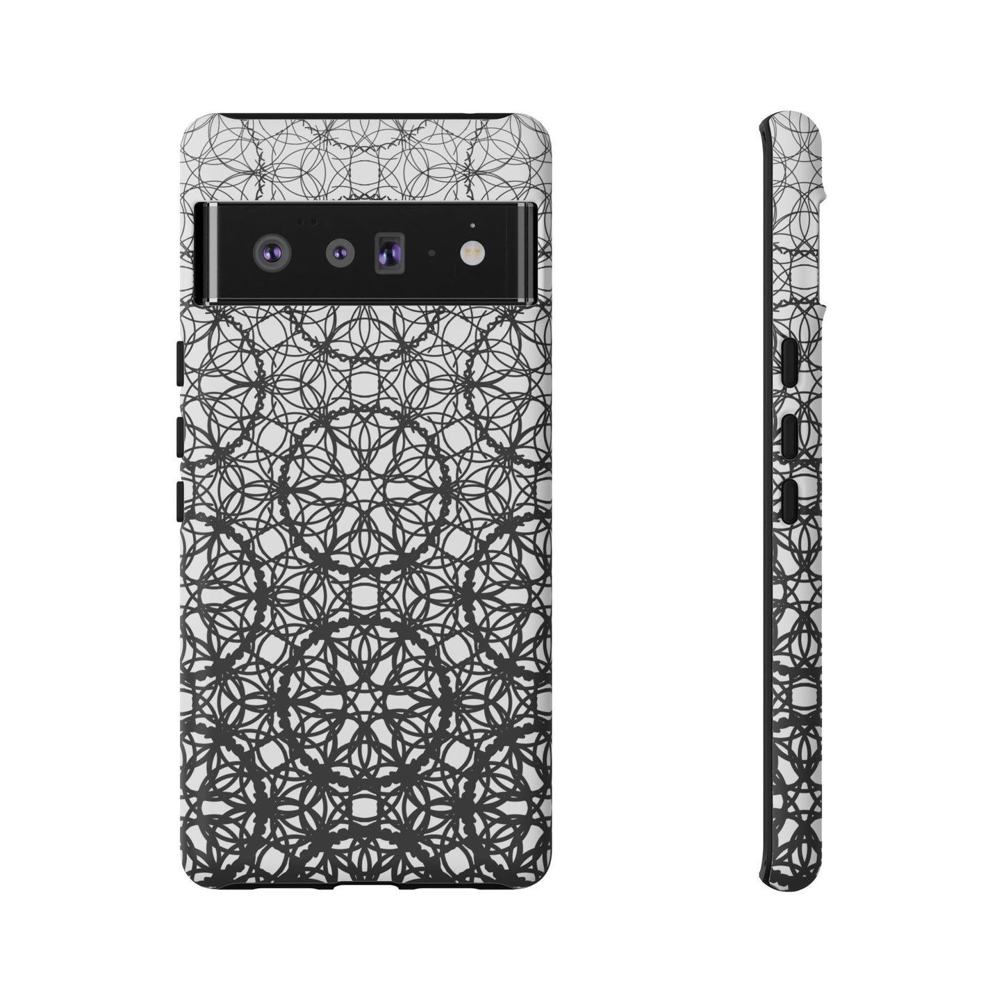 Vibrant Charcoal Fade Pattern - Pixel