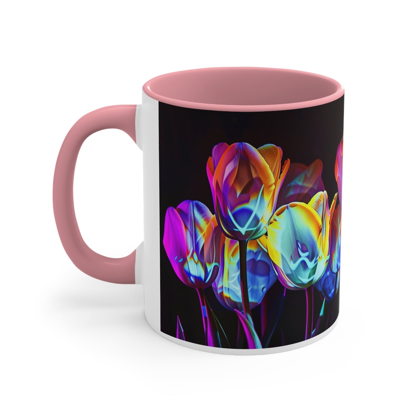 Light Painted Tulips 2