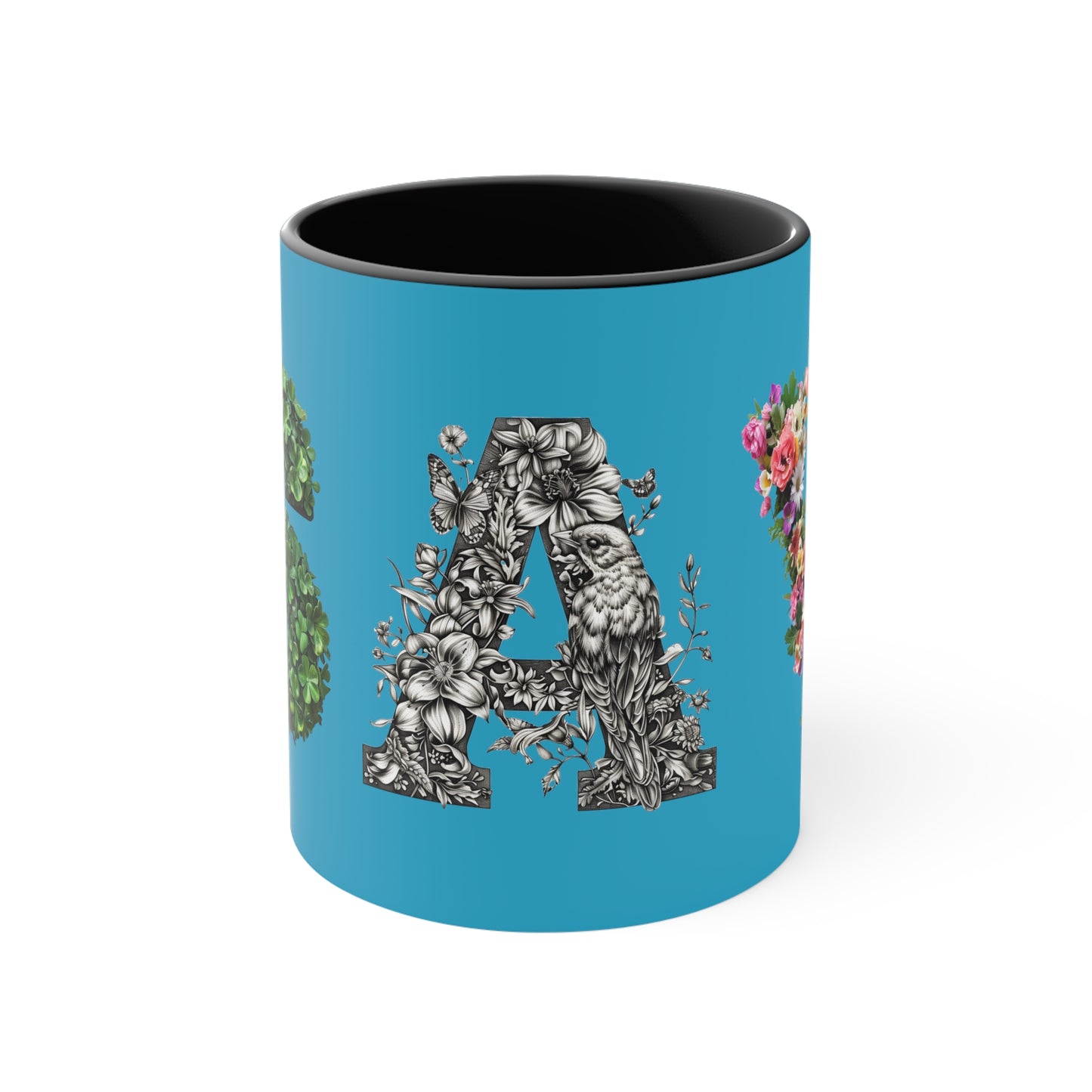 SAV Floral Turquoise/ Black