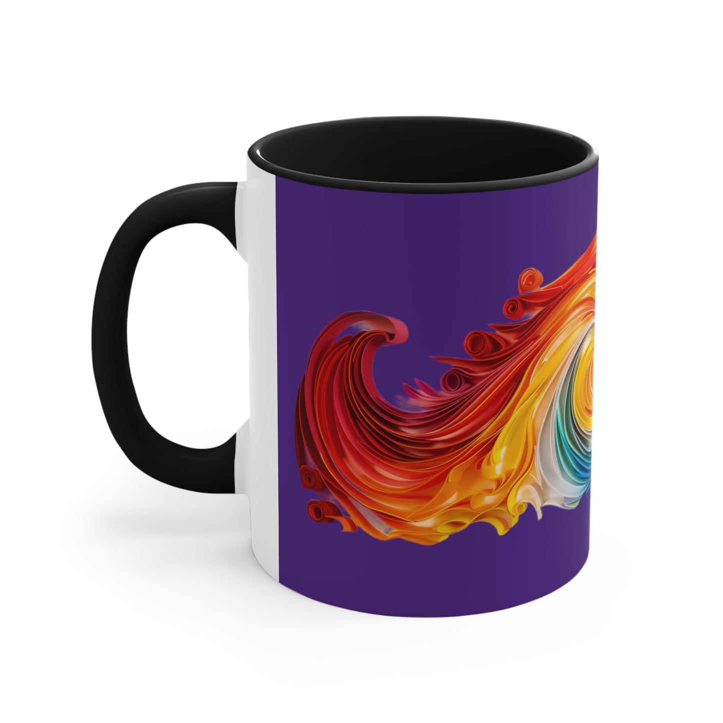 Riptide Quilling on Purple