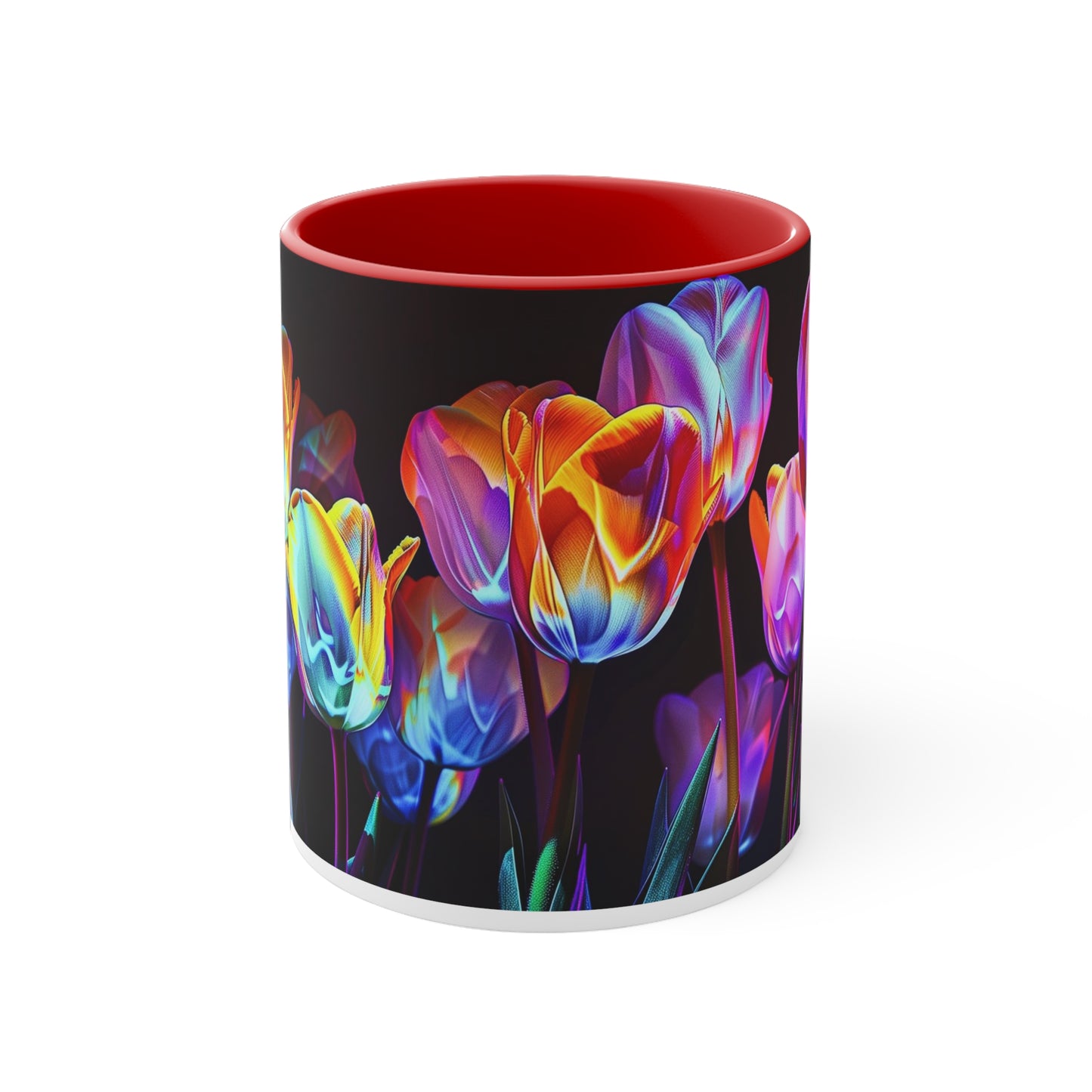Light Painted Tulips 2