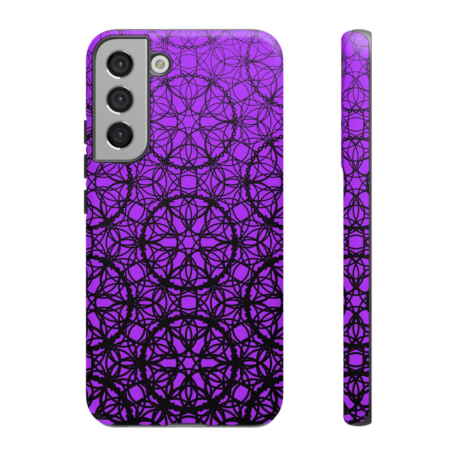 Vibrant Purple Fade Pattern - Samsung