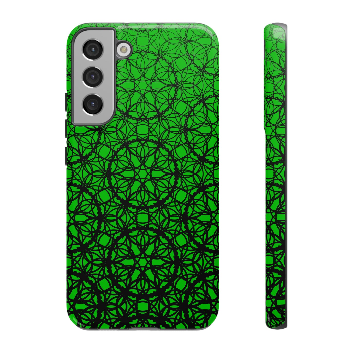 Vibrant Emerald Fade Pattern - Samsung