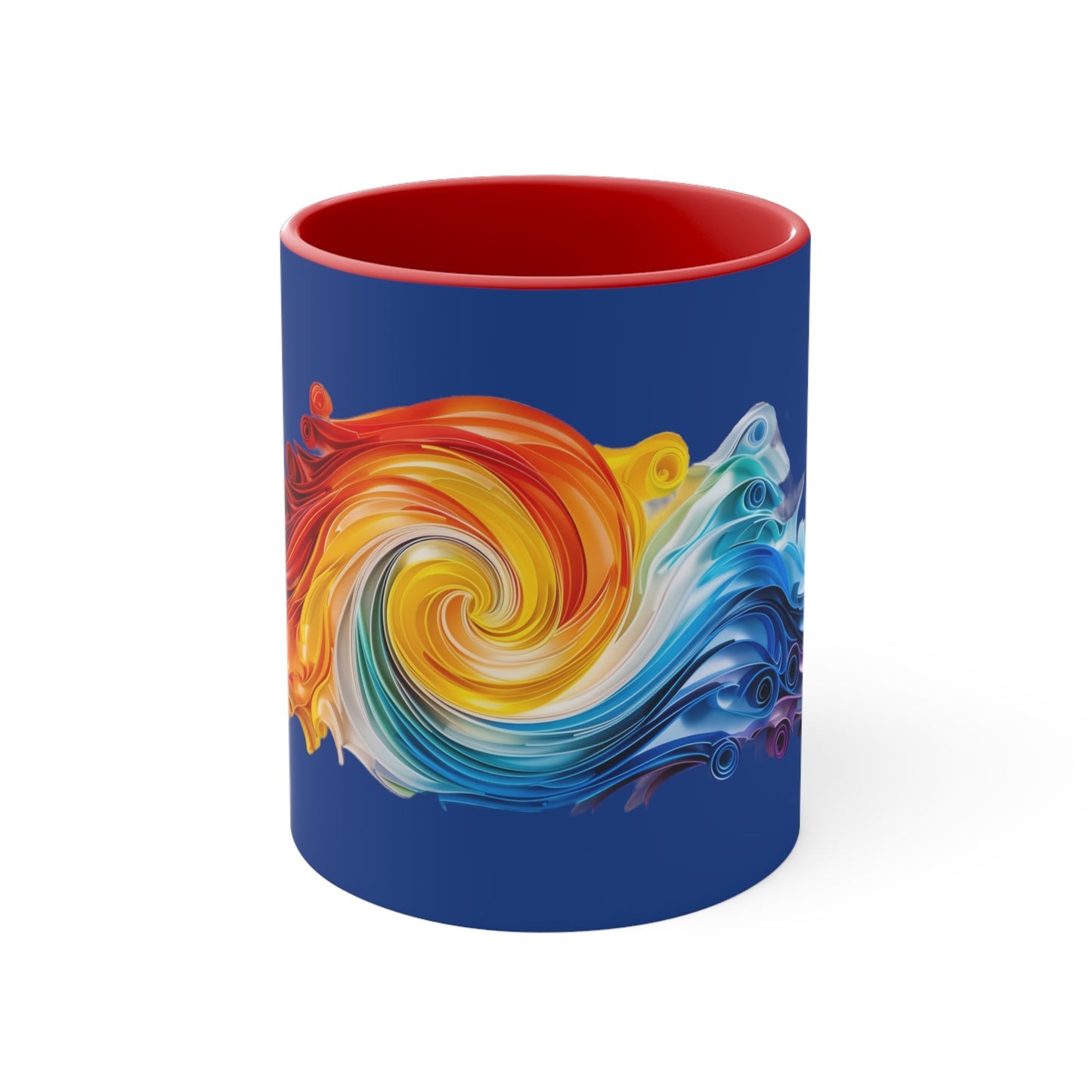 Riptide Quilling on Dark Blue