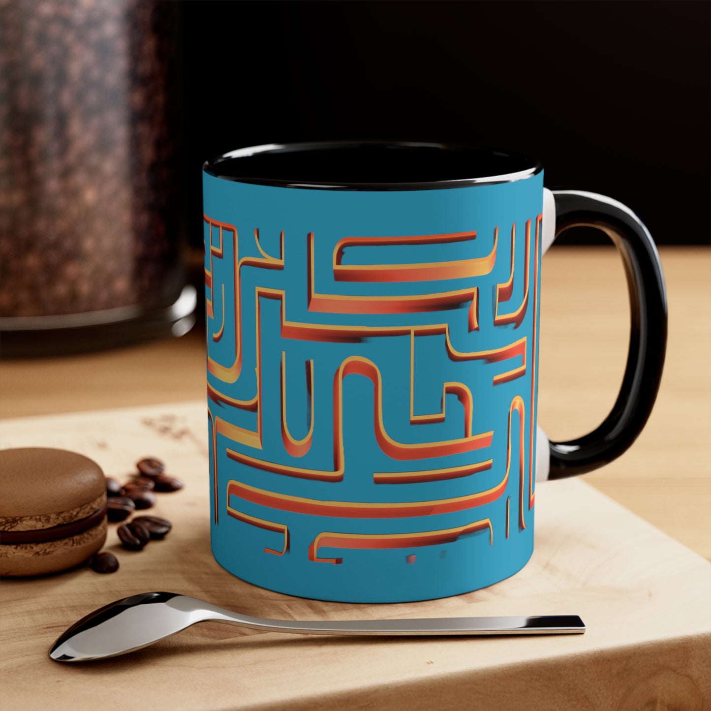 Maze on Turquoise