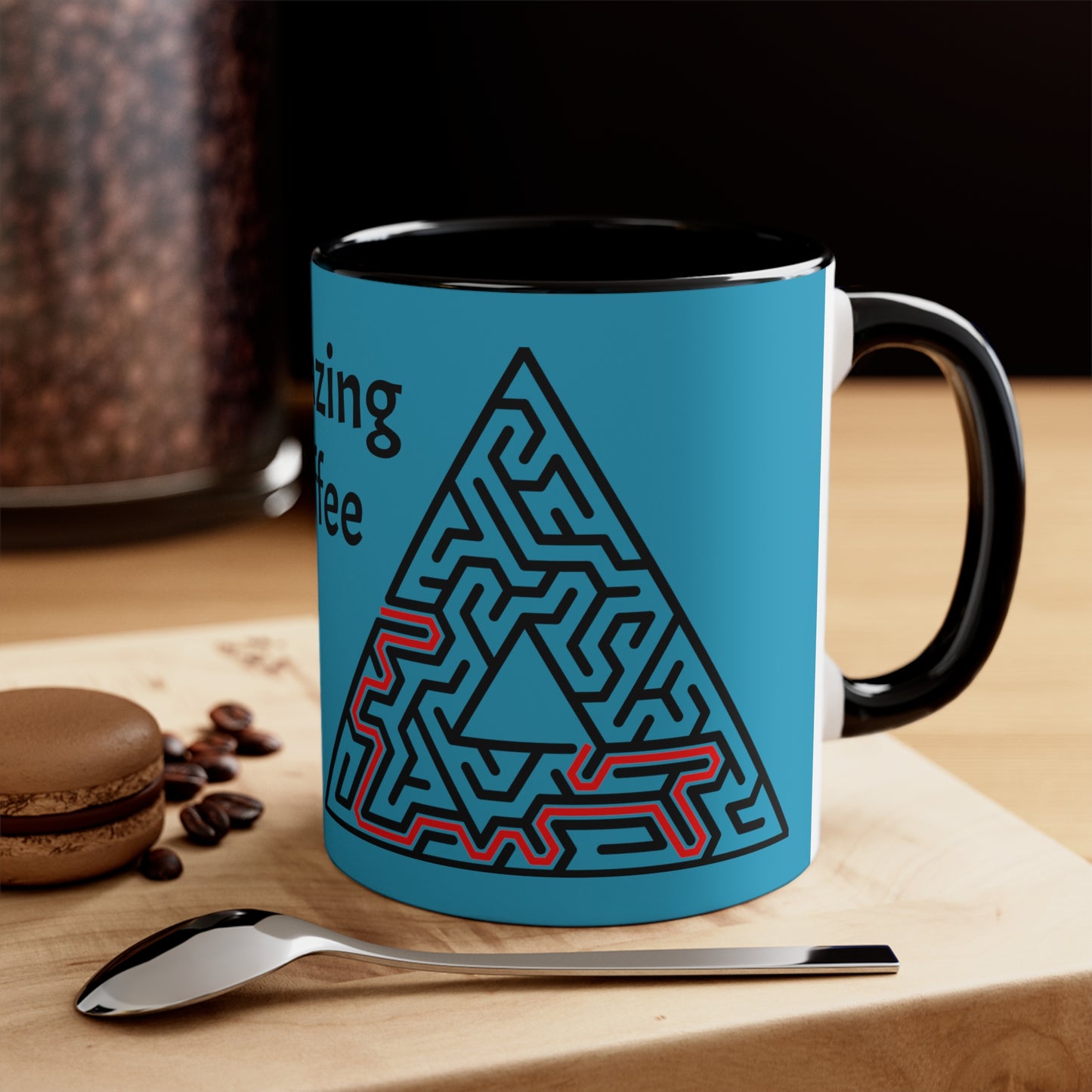Amazing Coffee on Turquoise
