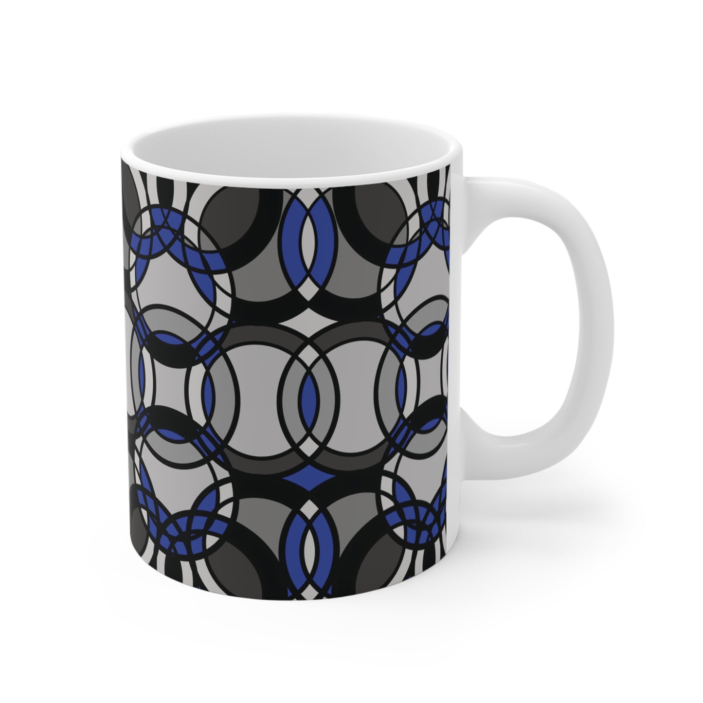 Linking Rings in Blue