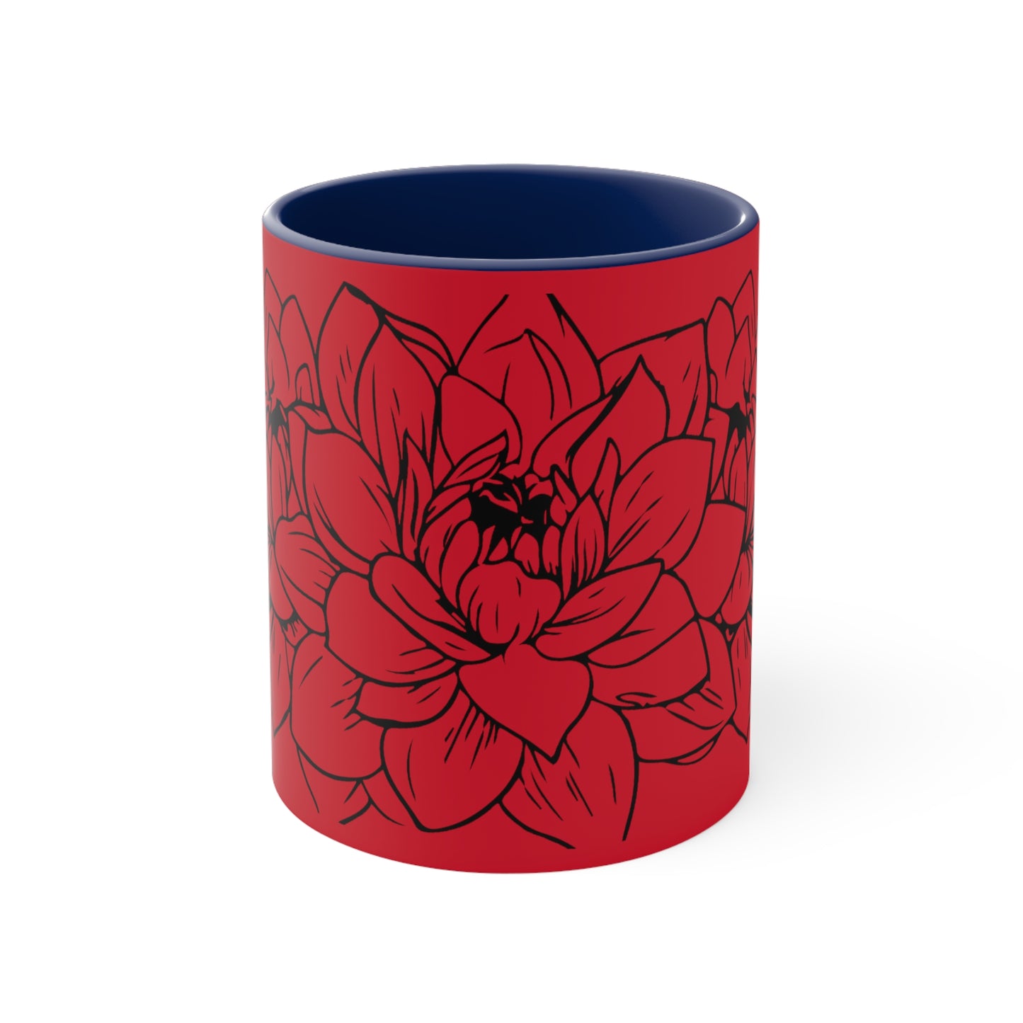 Gardenias on Red