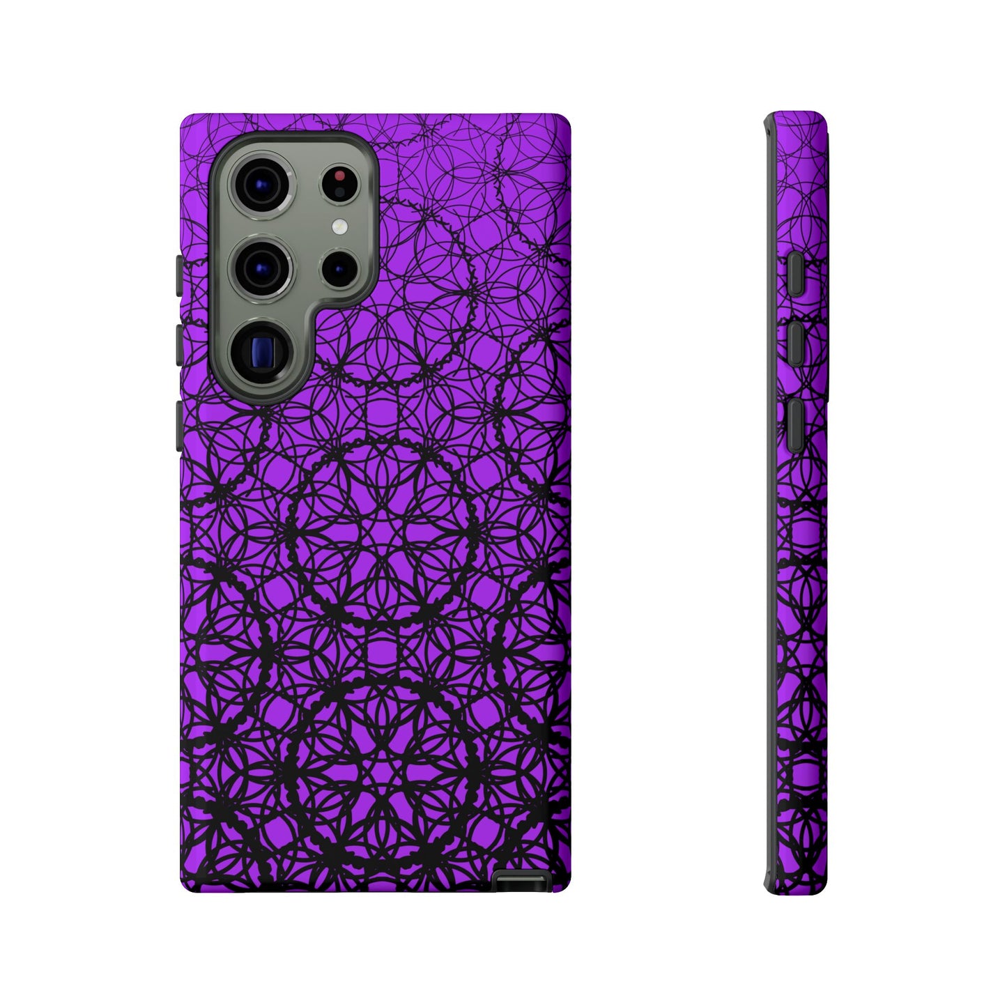 Vibrant Purple Fade Pattern - Samsung