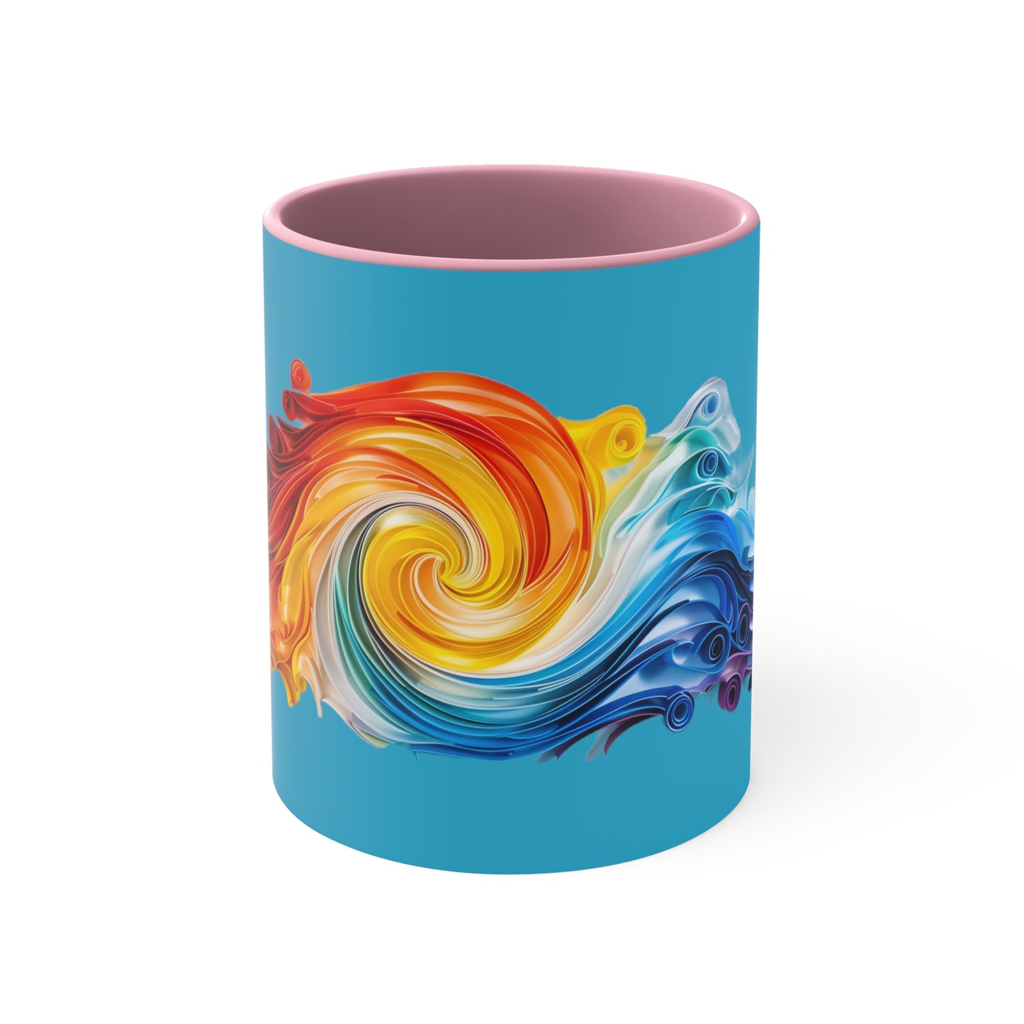 Riptide Quilling on Turquoise