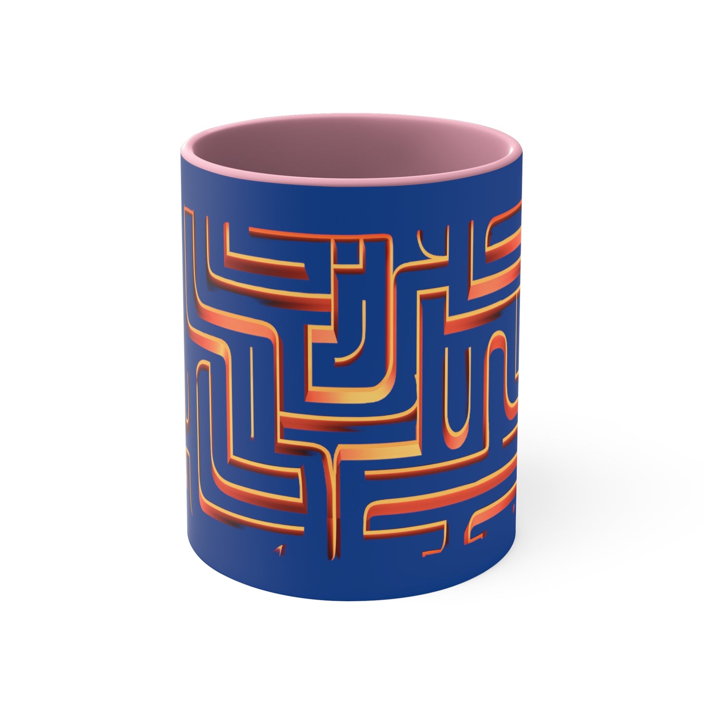 Maze on Blue