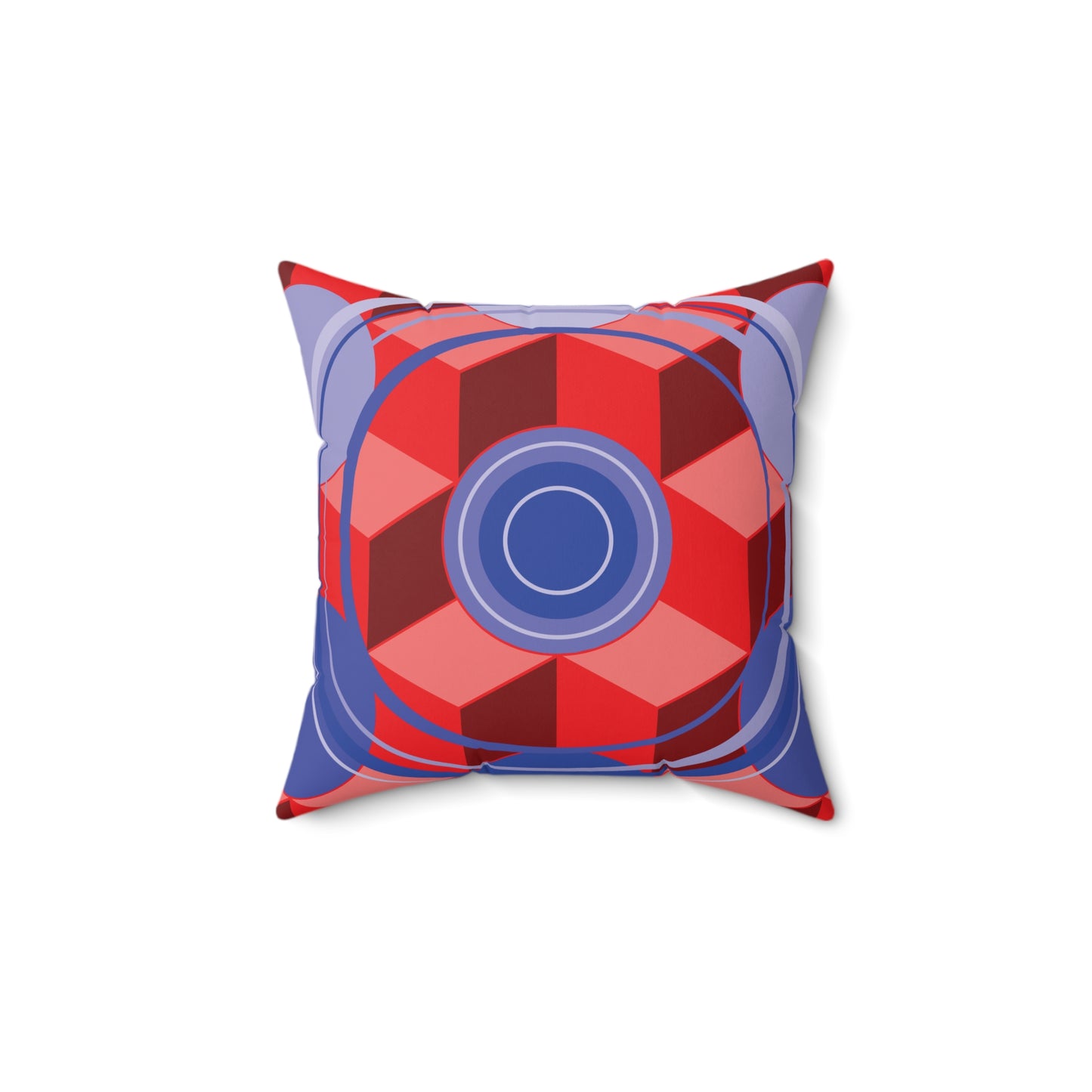 Hex Gets A Circle Pillow