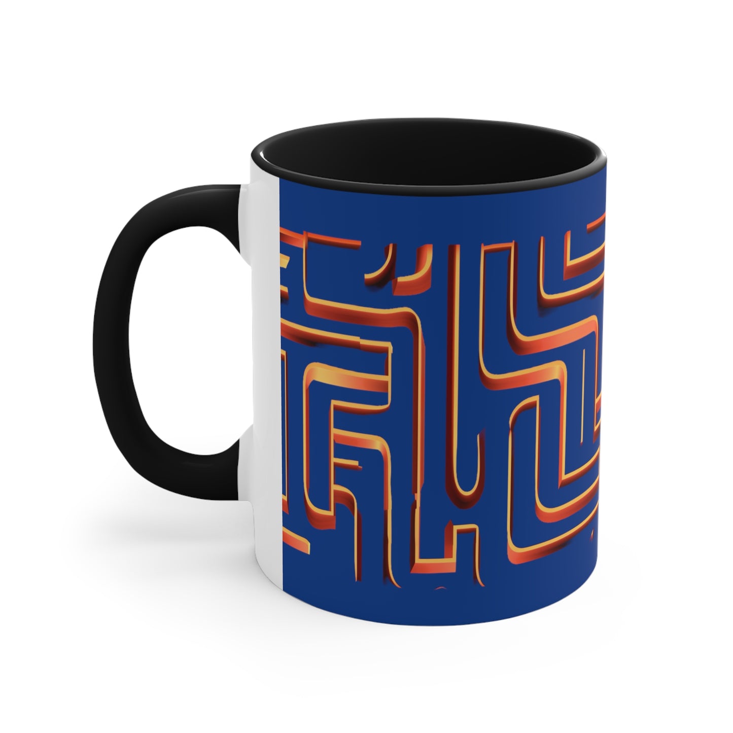 Maze on Blue