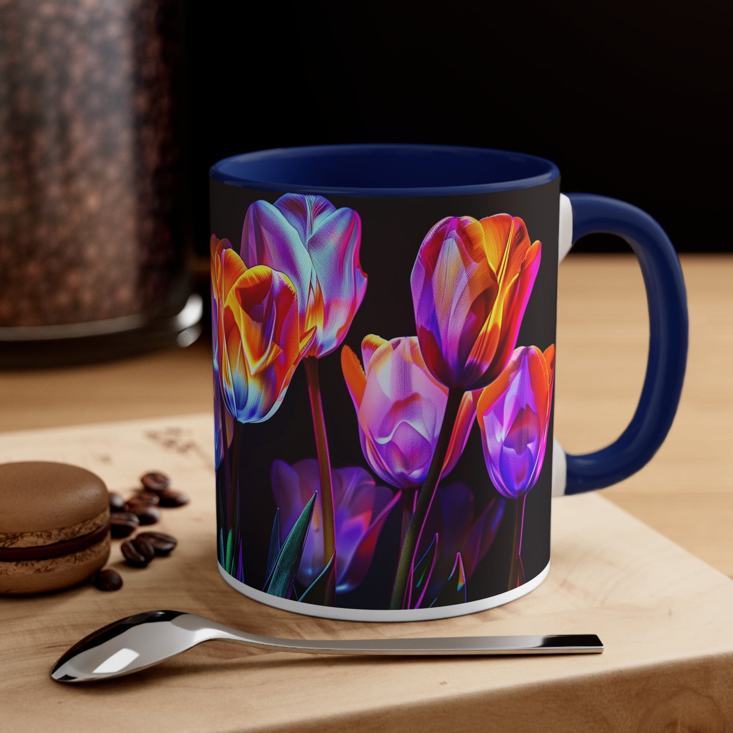 Light Painted Tulips 2