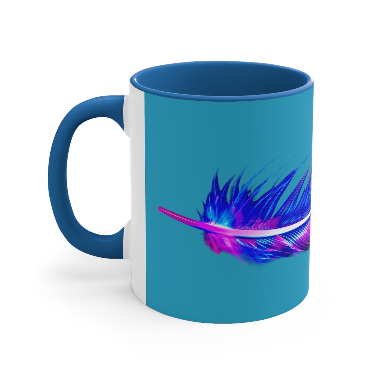Quill of Strength on Turquoise/ Blue