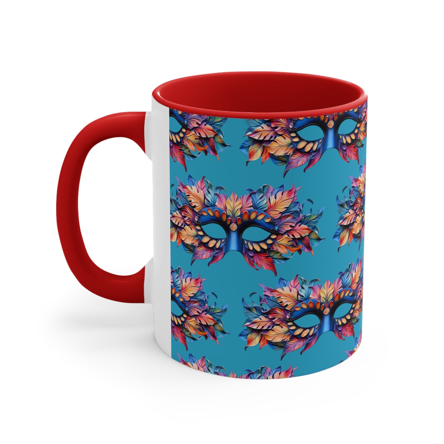 Masquerade on Turquoise