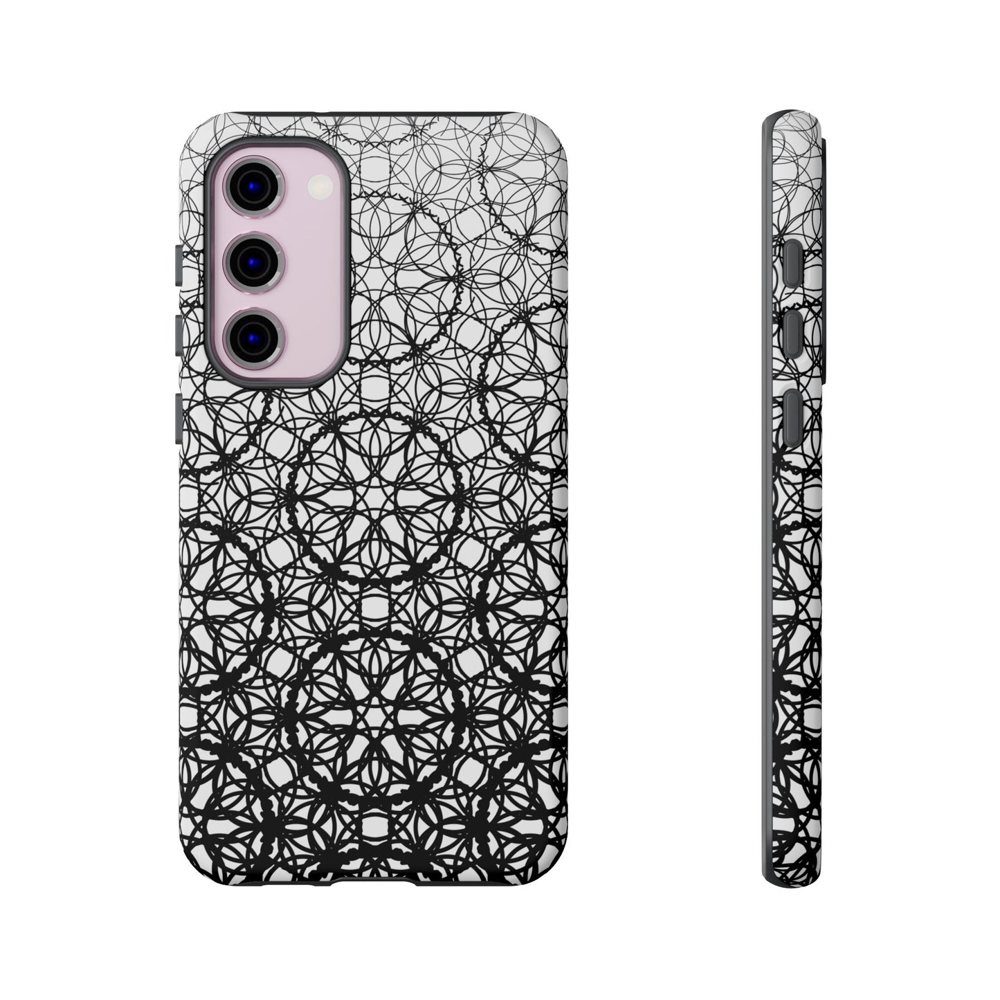 Vibrant Charcoal Fade Pattern - Samsung