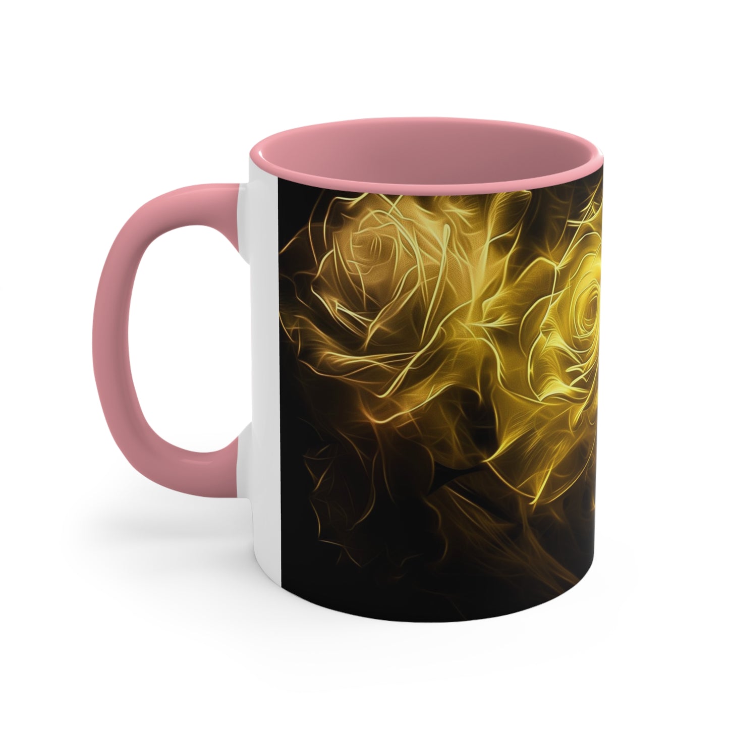 Light Painted Roses in Gold