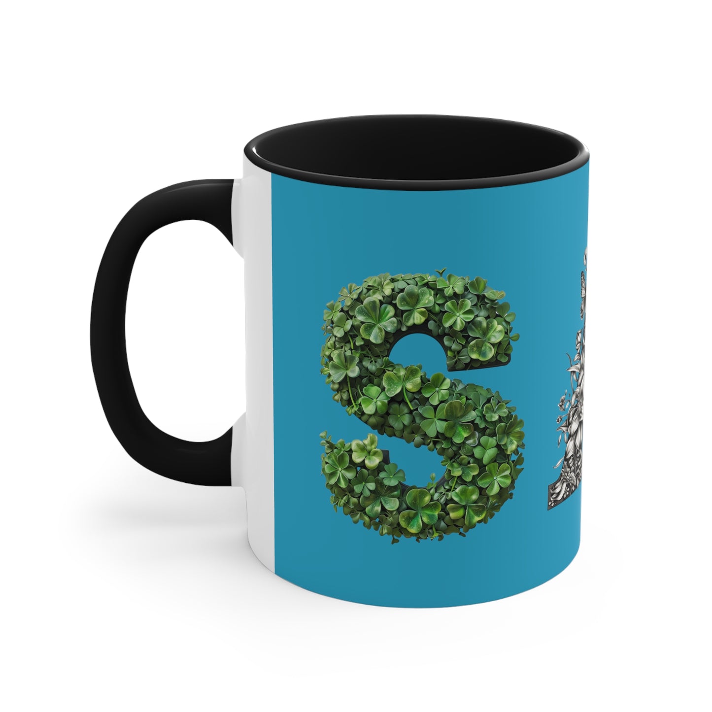 SAV Floral Turquoise/ Black