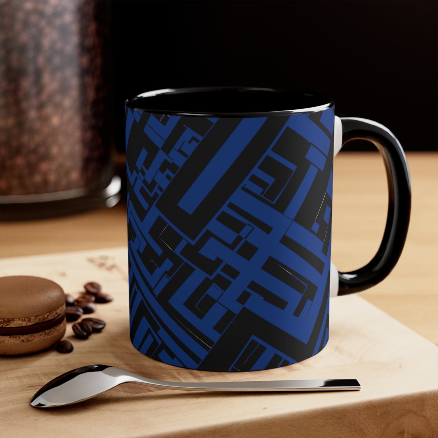 Almost Geo Black & Blue