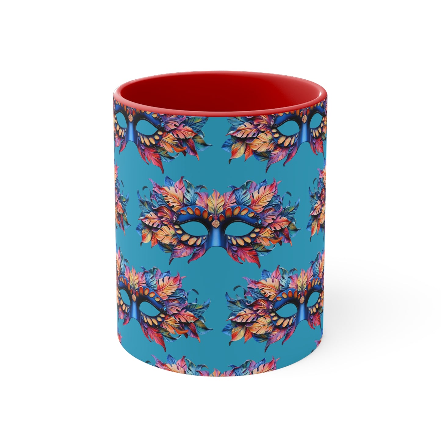 Masquerade on Turquoise