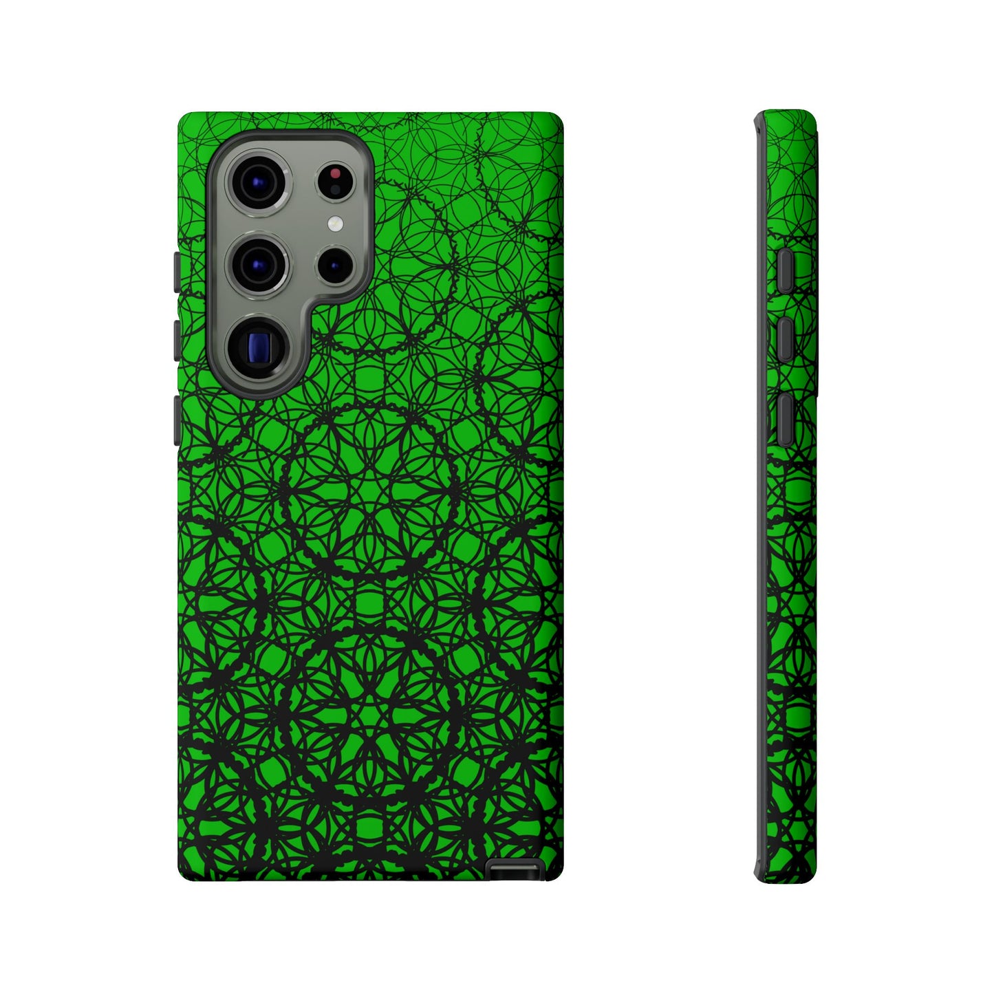 Vibrant Emerald Fade Pattern - Samsung