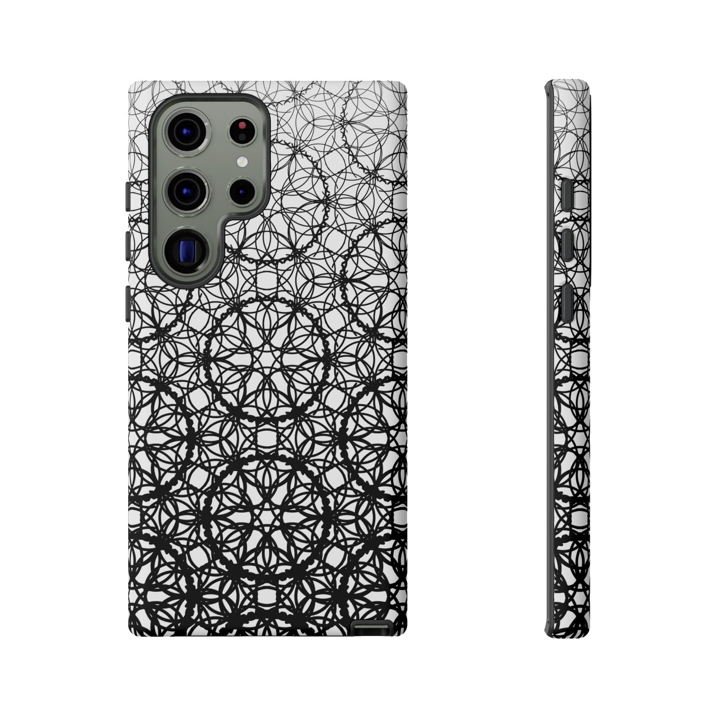 Vibrant Charcoal Fade Pattern - Samsung