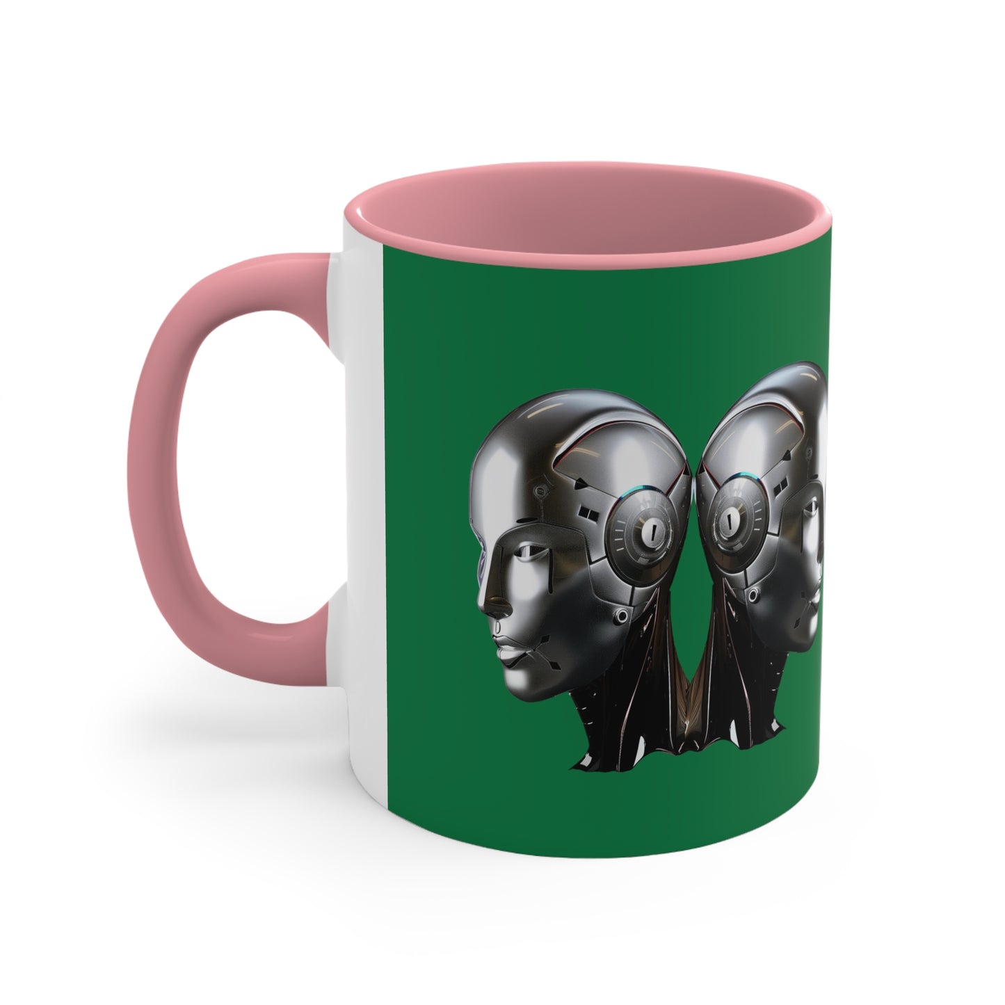 Cyborg on Green
