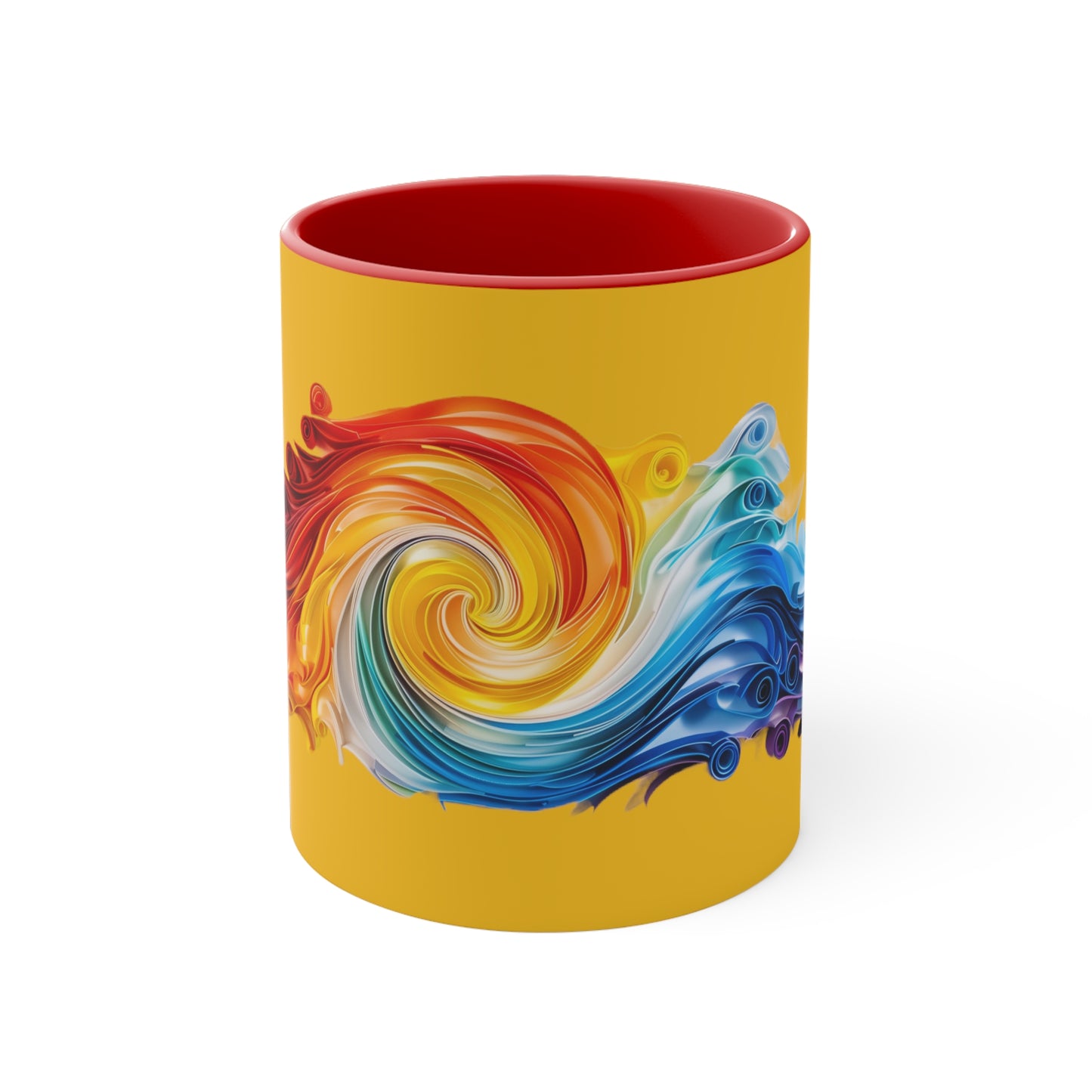 Riptide Quilling on Yellow