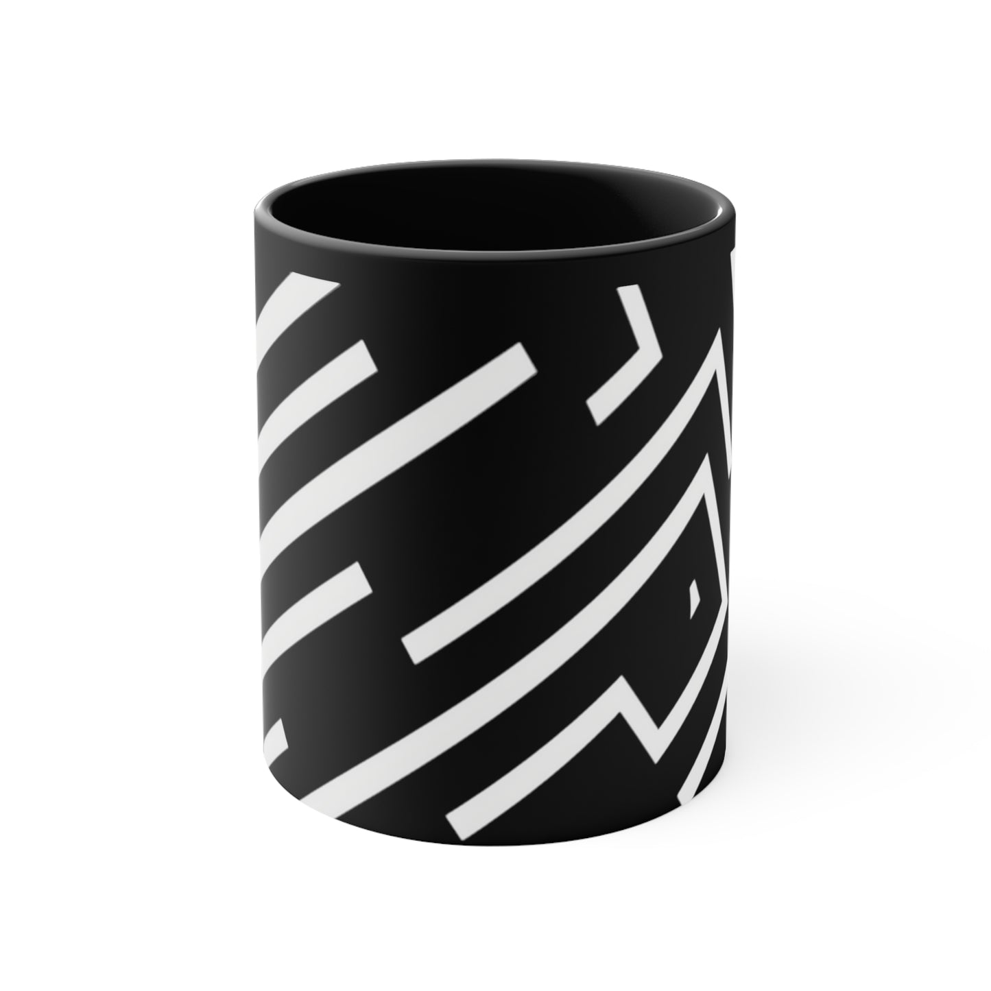 Simple Geo Stripe on Black