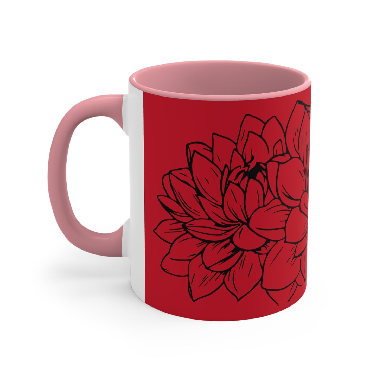 Gardenias on Red