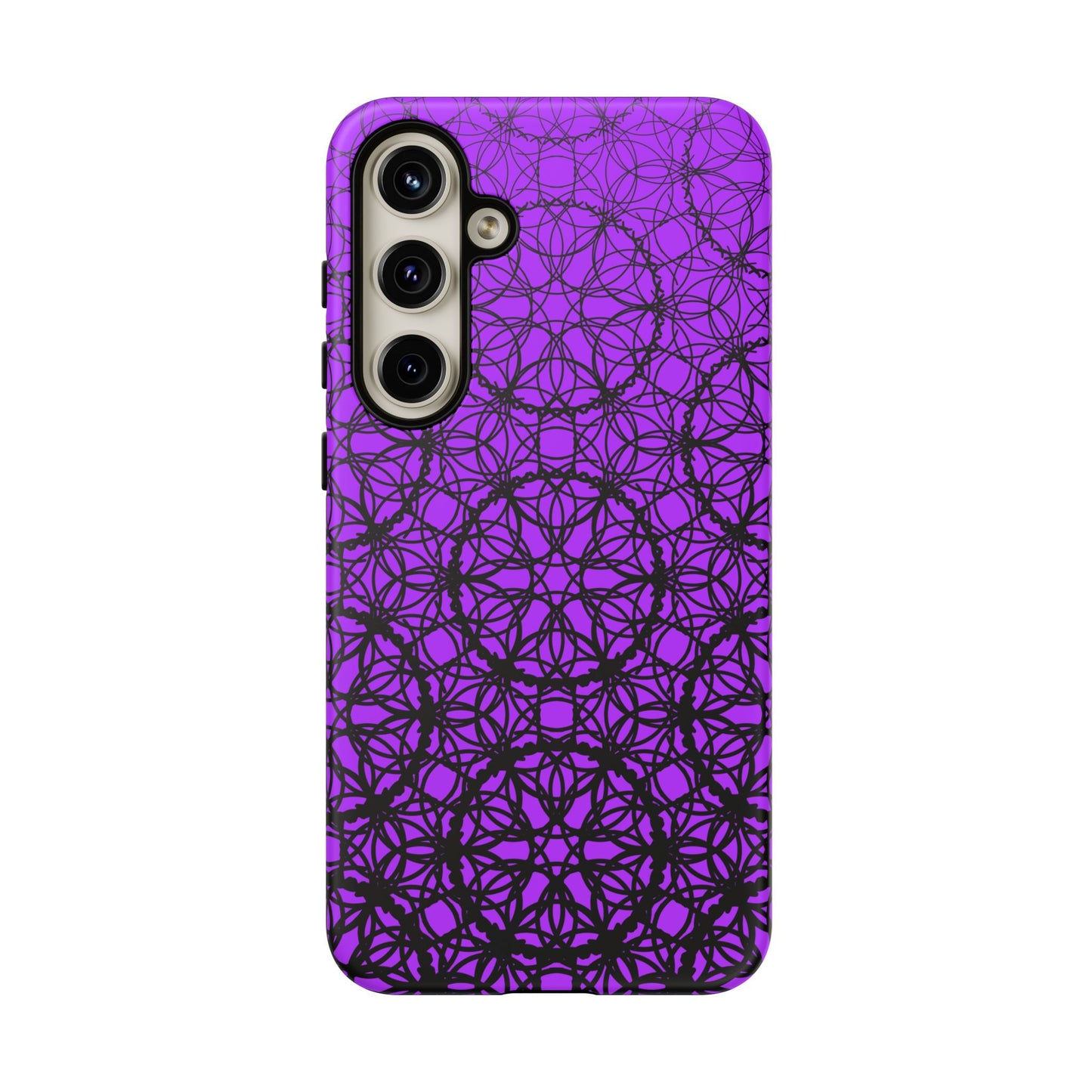 Vibrant Purple Fade Pattern - Samsung