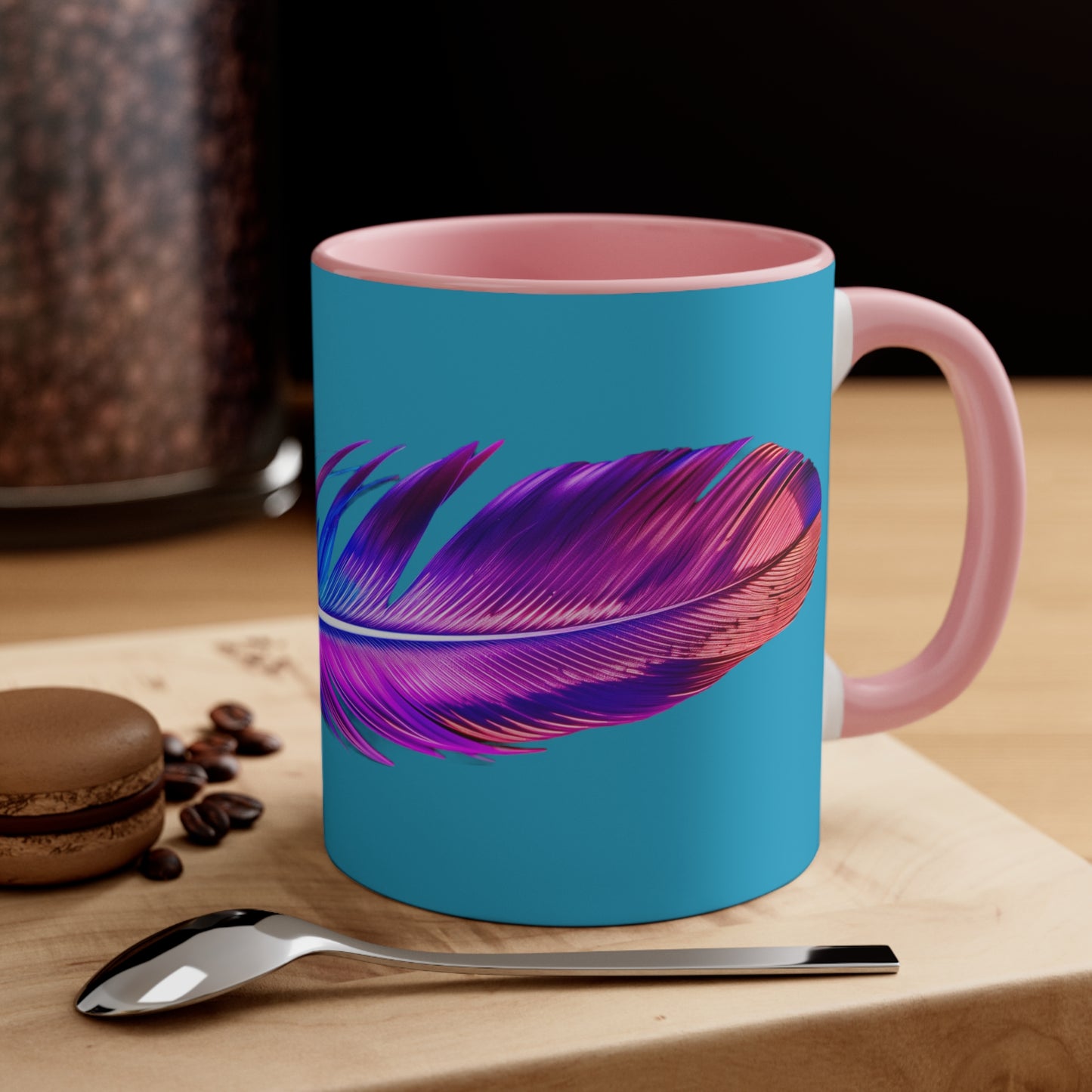 Quill of Strength on Turquoise