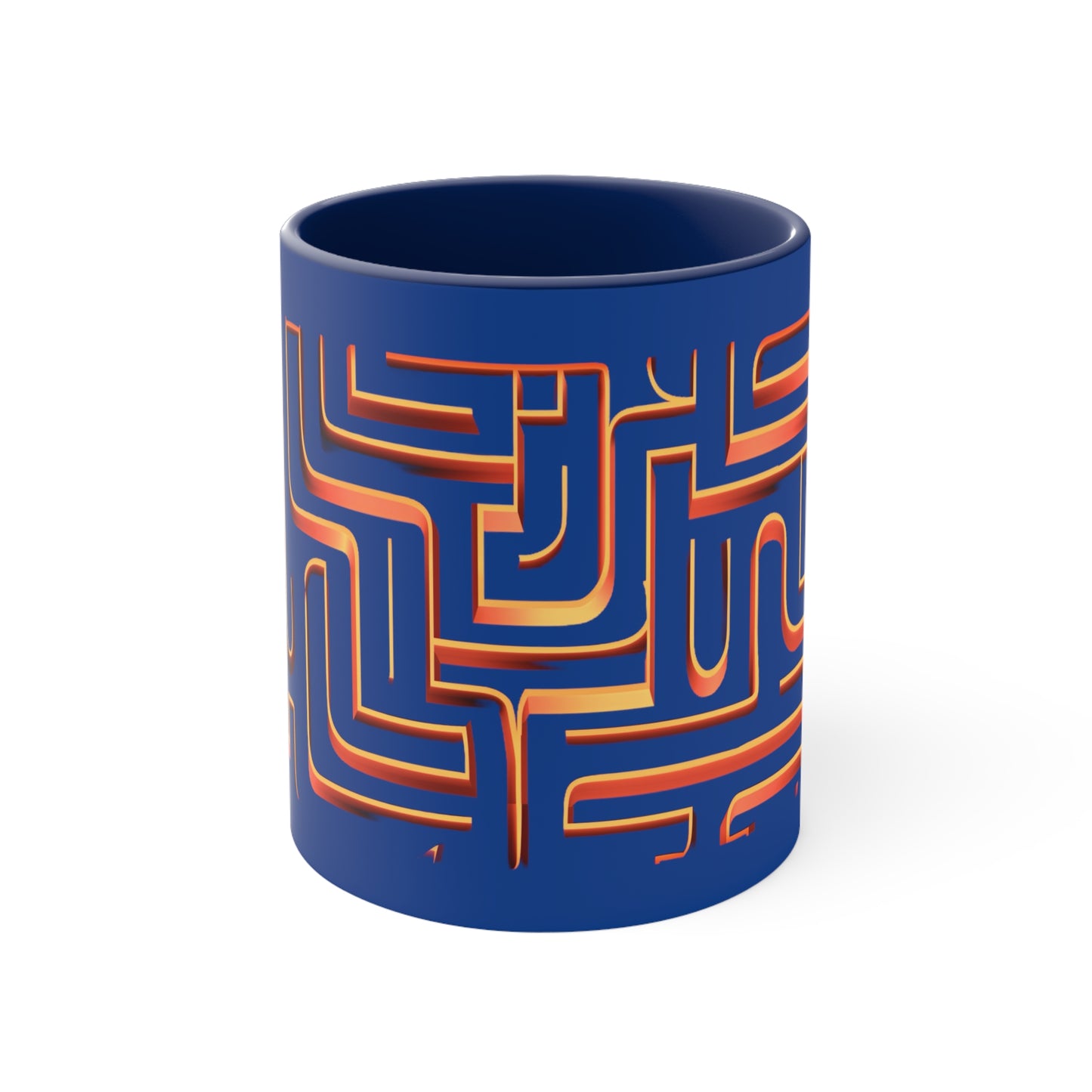 Maze on Blue