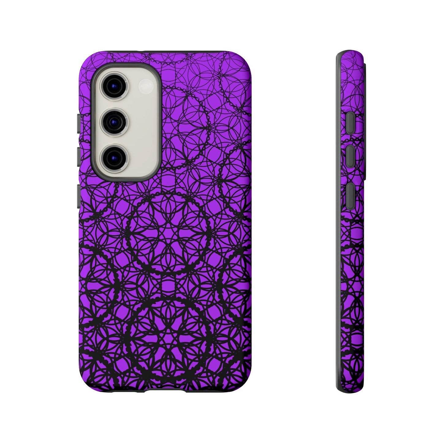 Vibrant Purple Fade Pattern - Samsung