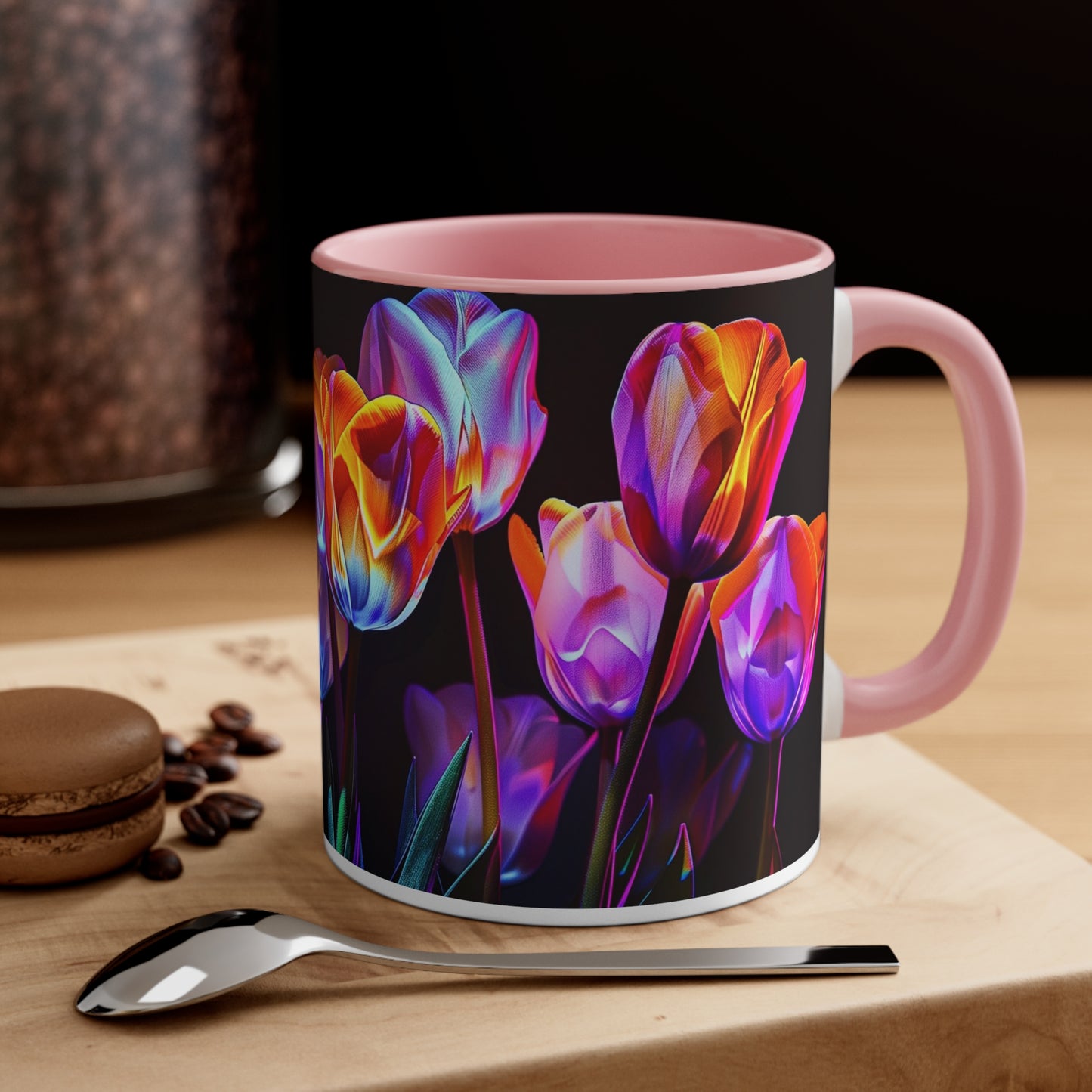 Light Painted Tulips 2