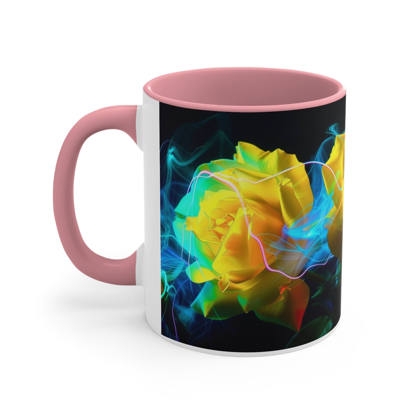 Light Painted Roses in Blue Electric