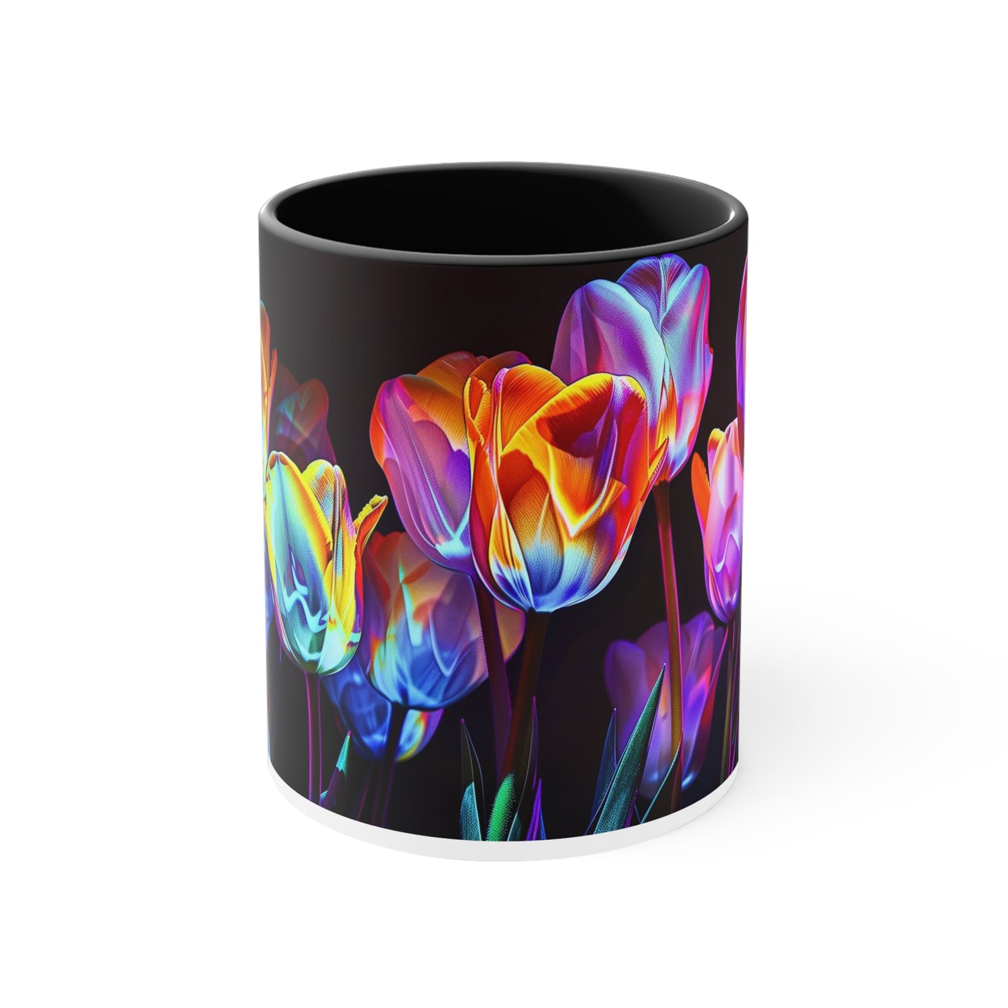 Light Painted Tulips 2