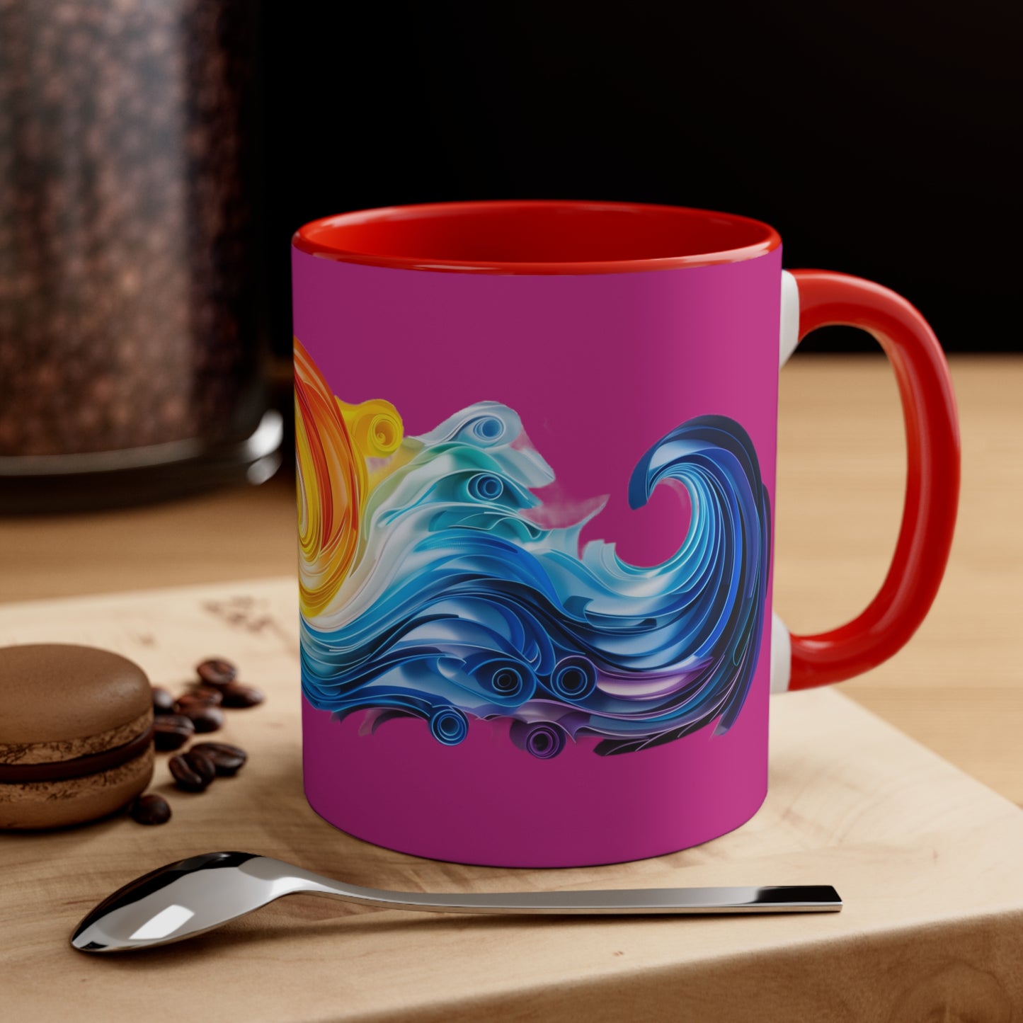 Riptide Quilling on Pink