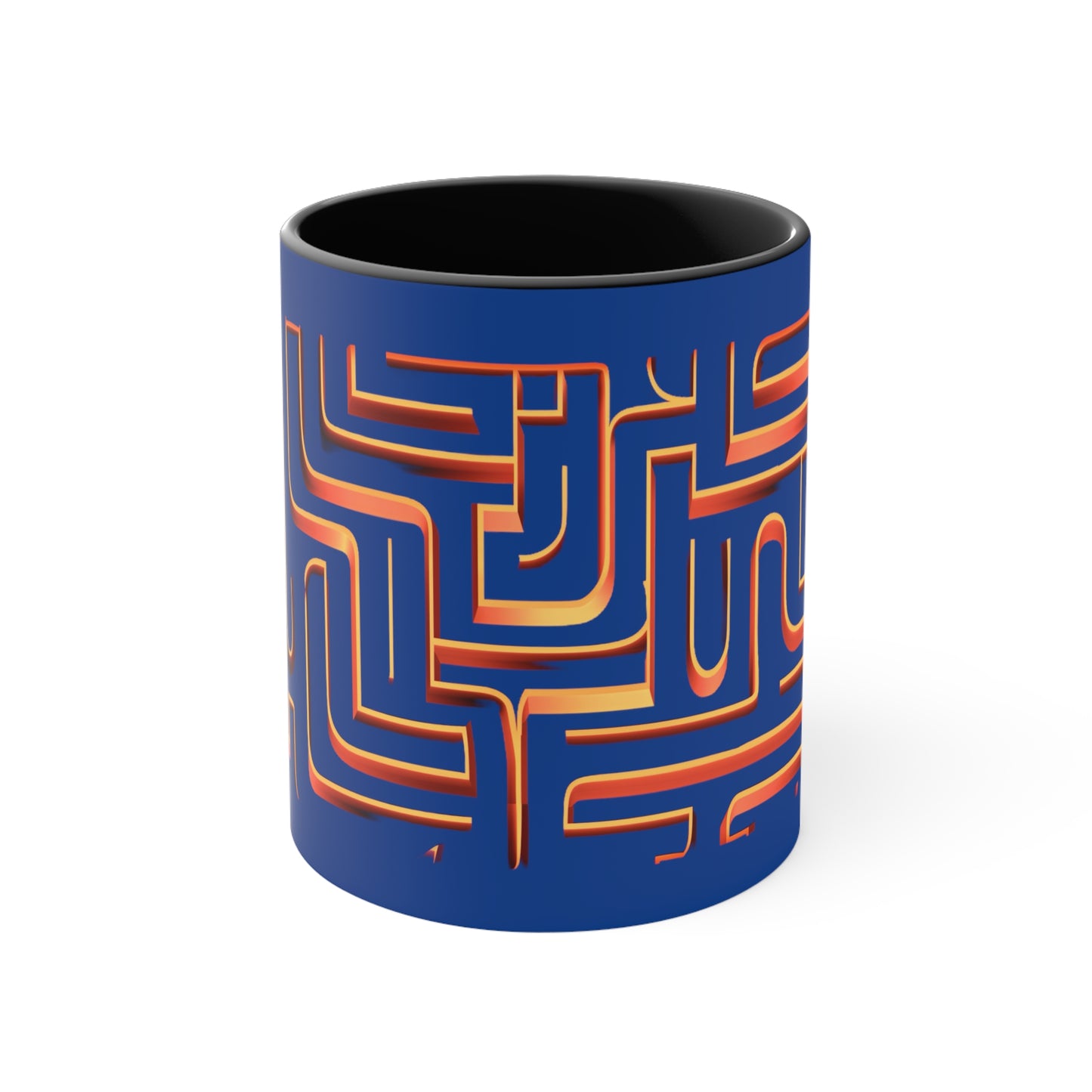 Maze on Blue
