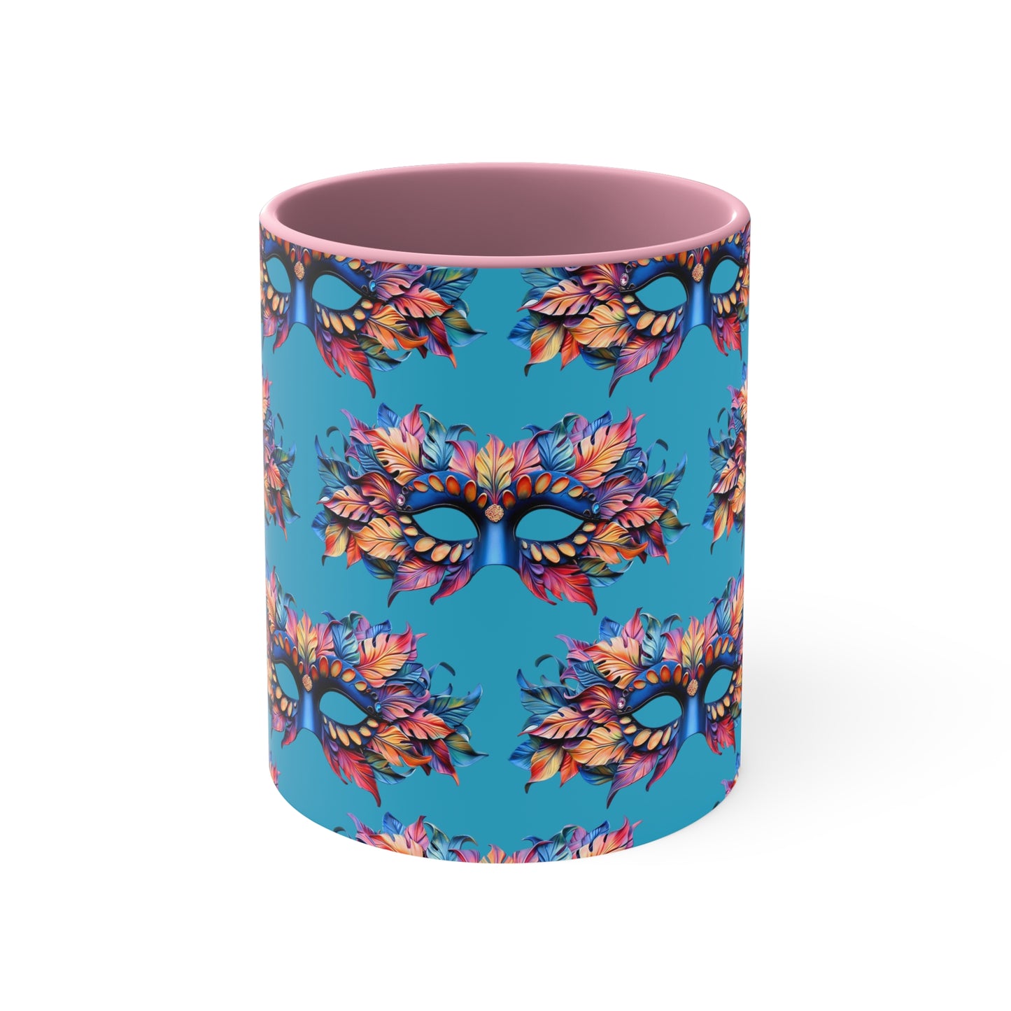 Masquerade on Turquoise