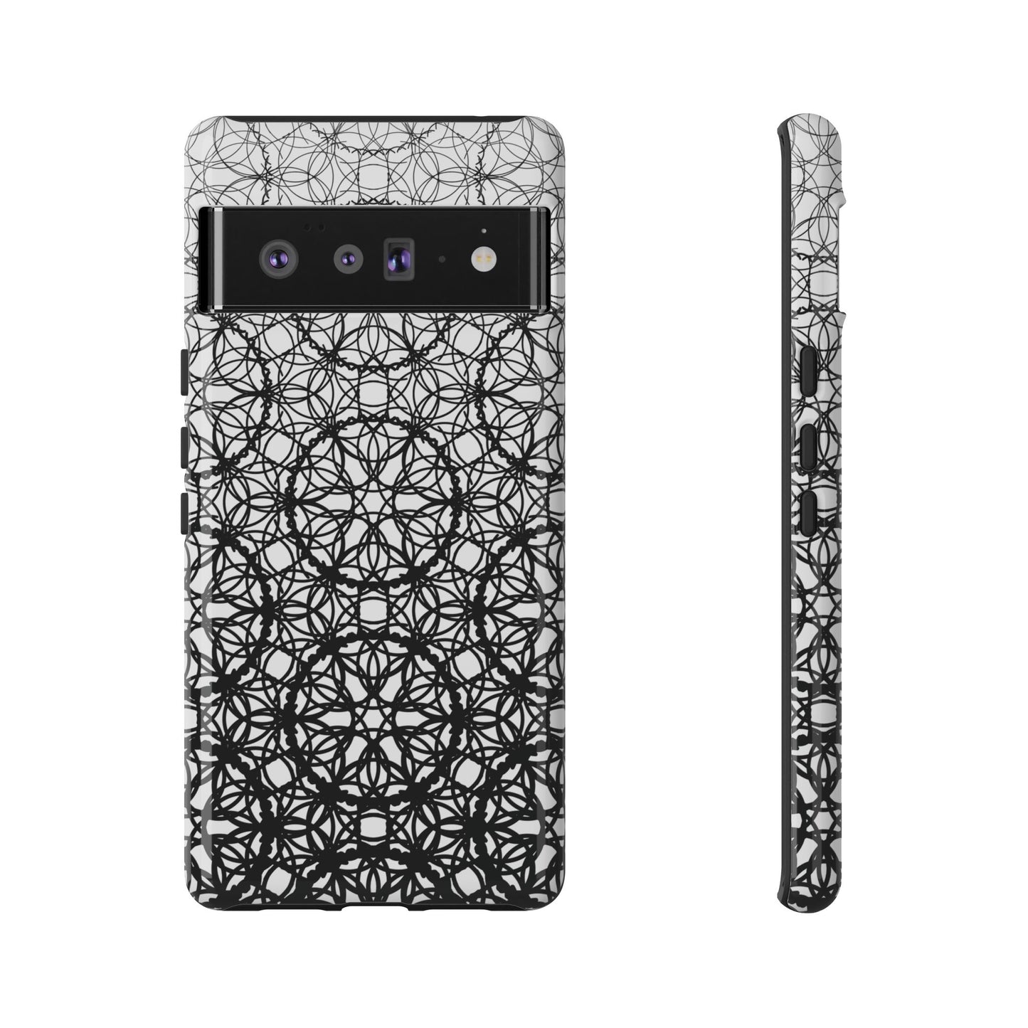 Vibrant Charcoal Fade Pattern - Pixel