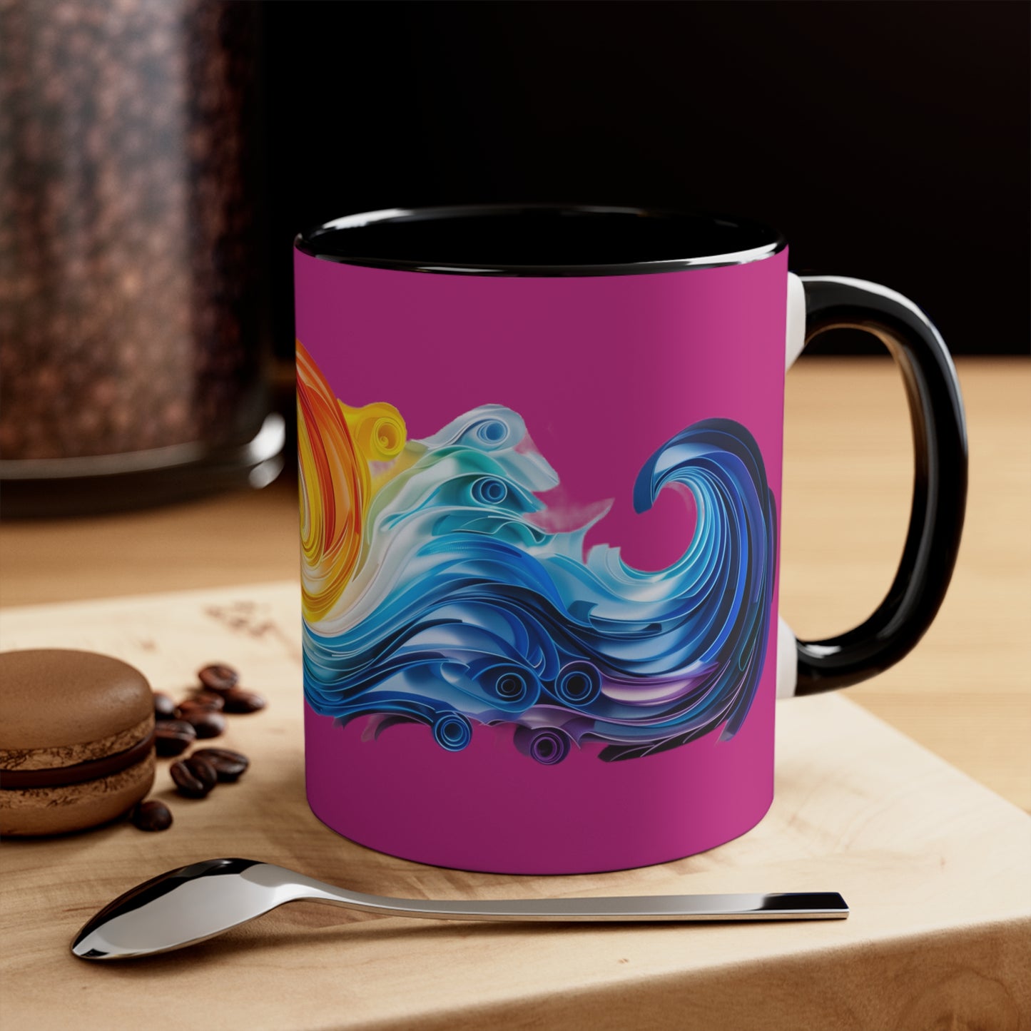 Riptide Quilling on Pink