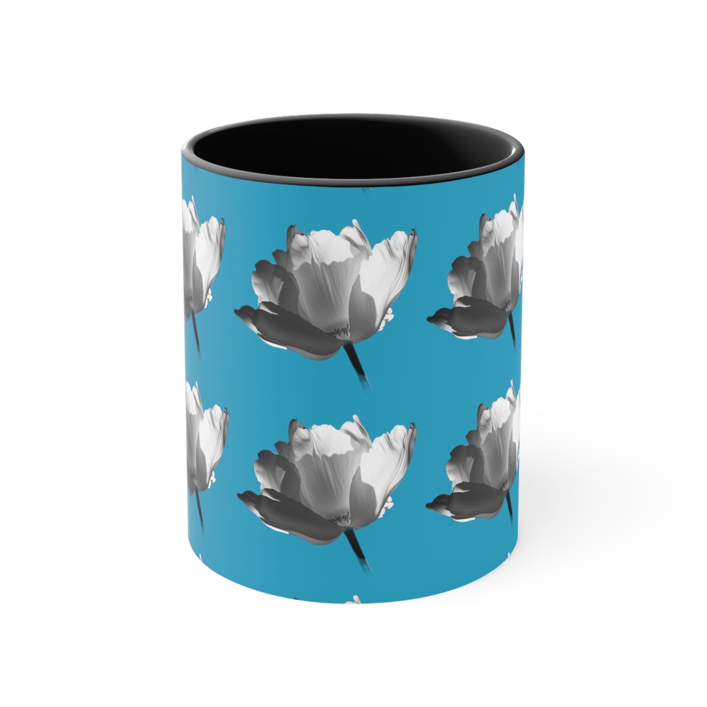 Cloud Rose on Turquoise
