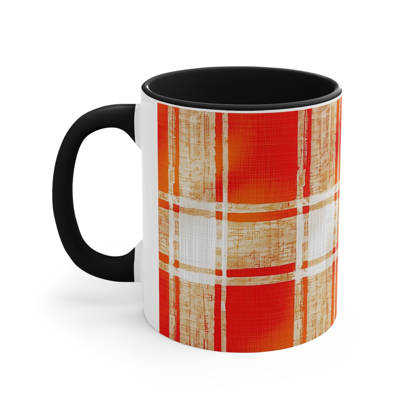 Plaid Orange