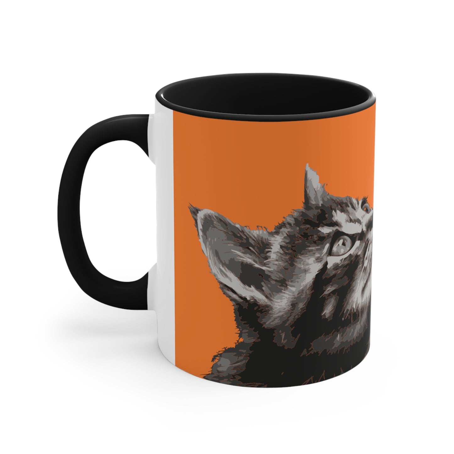 Super Cat Mom on Orange