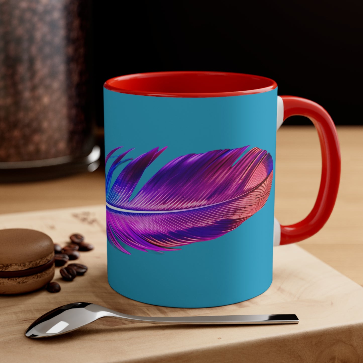 Quill of Strength on Turquoise
