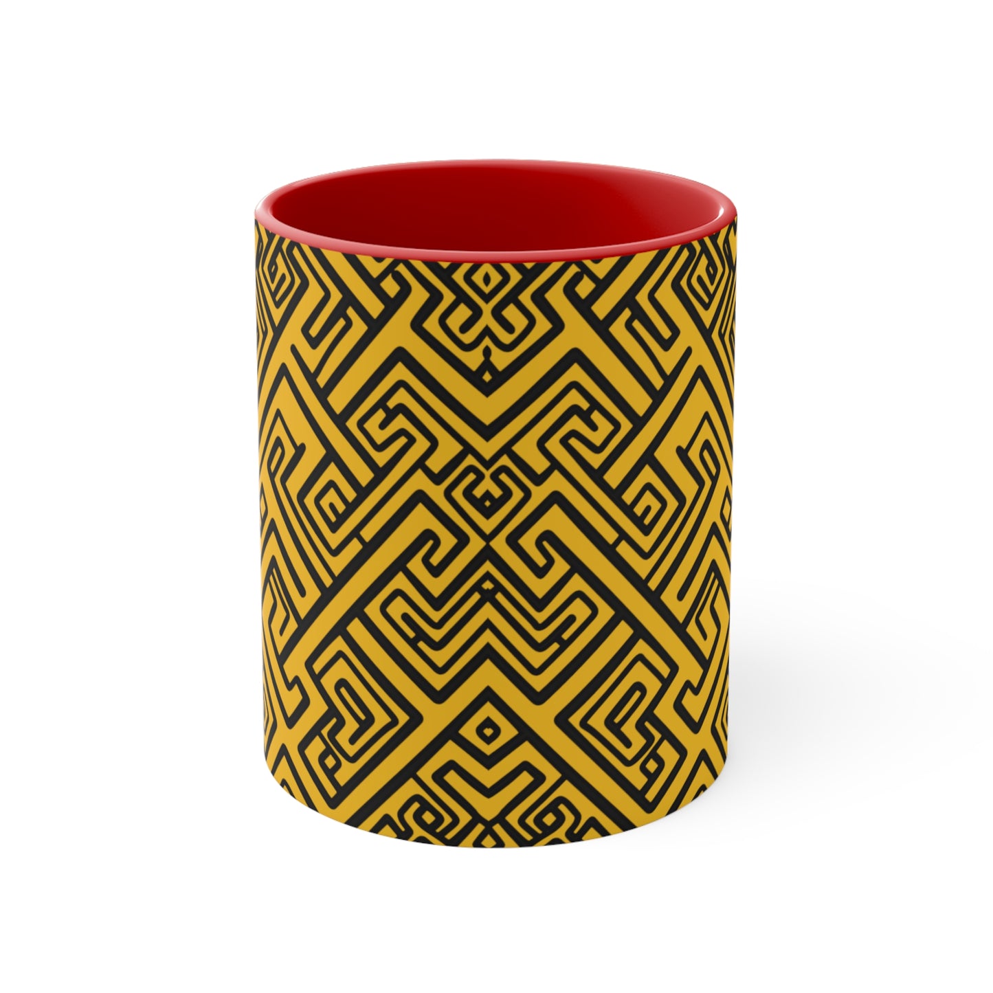 Geometric Hues on Yellow