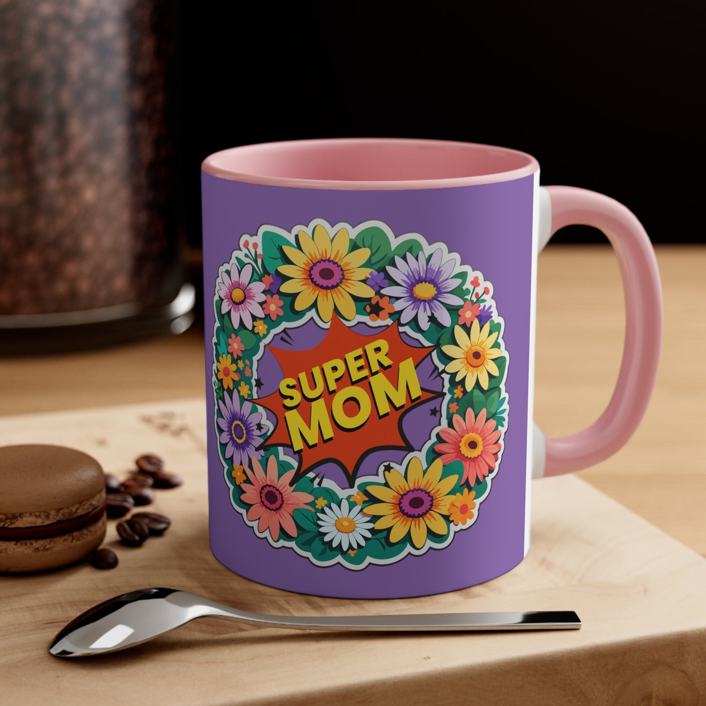 Super Mom on Purple